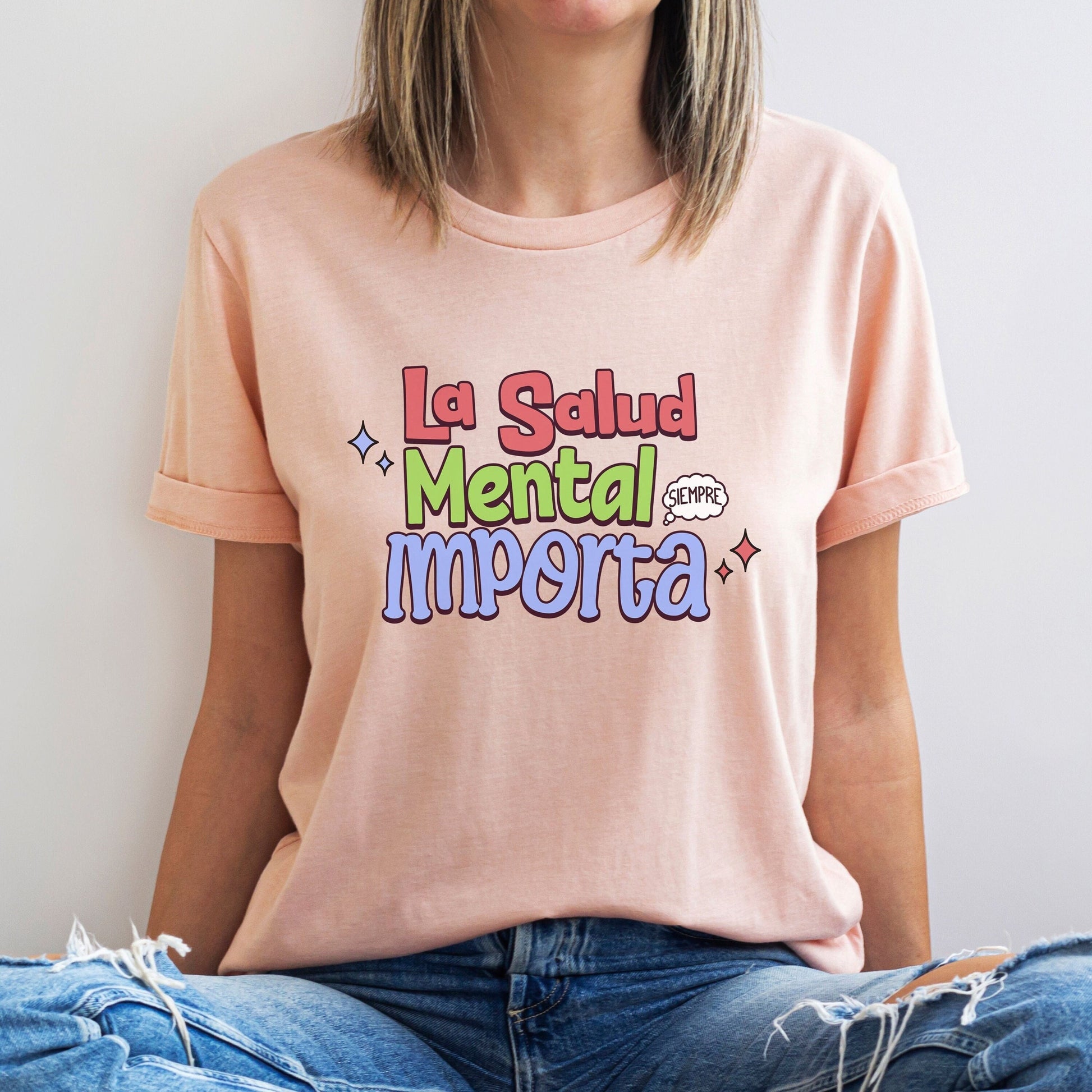 La Salud Mental, Mental Health Matters, Salud Mental, Mental Health Quote T-Shirt, School Psychologists, Counselor Gifts, Anxiety Shirt