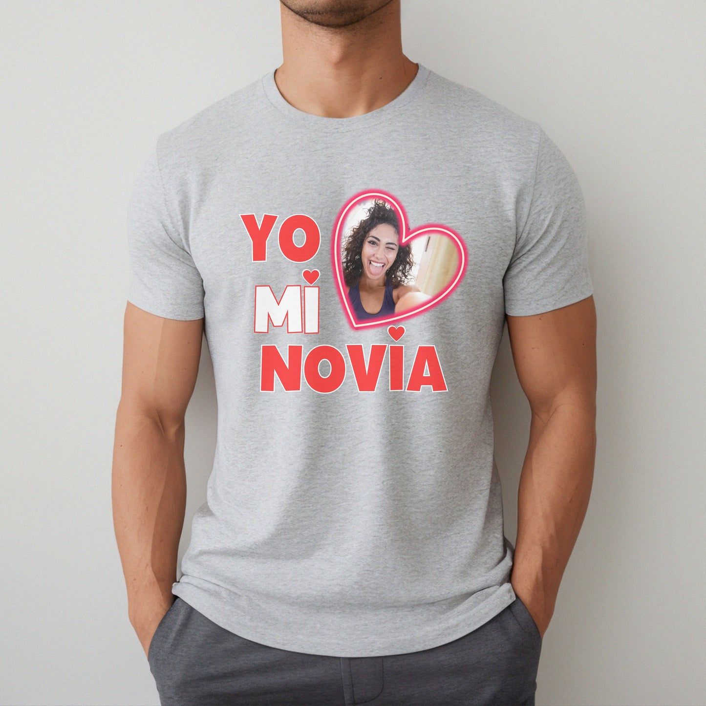 Yo Amo Mi Novia, Camiseta Para Novio, I Love My Girlfriend, Camisa Personalizada, Personalized Shirt For Boyfriend, I Love My Girlfriend
