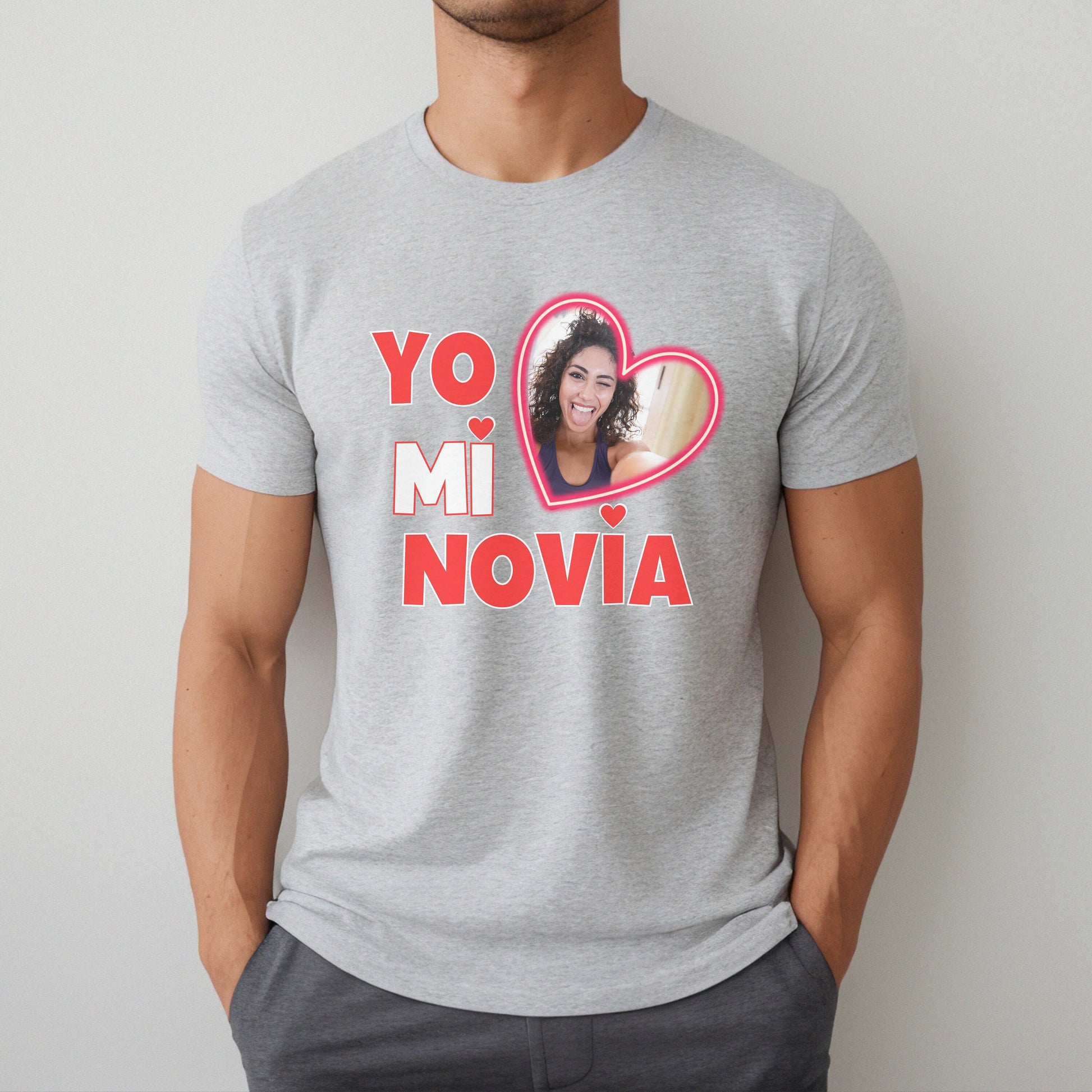 Yo Amo Mi Novia, Camiseta Para Novio, I Love My Girlfriend, Camisa Personalizada, Personalized Shirt For Boyfriend, I Love My Girlfriend