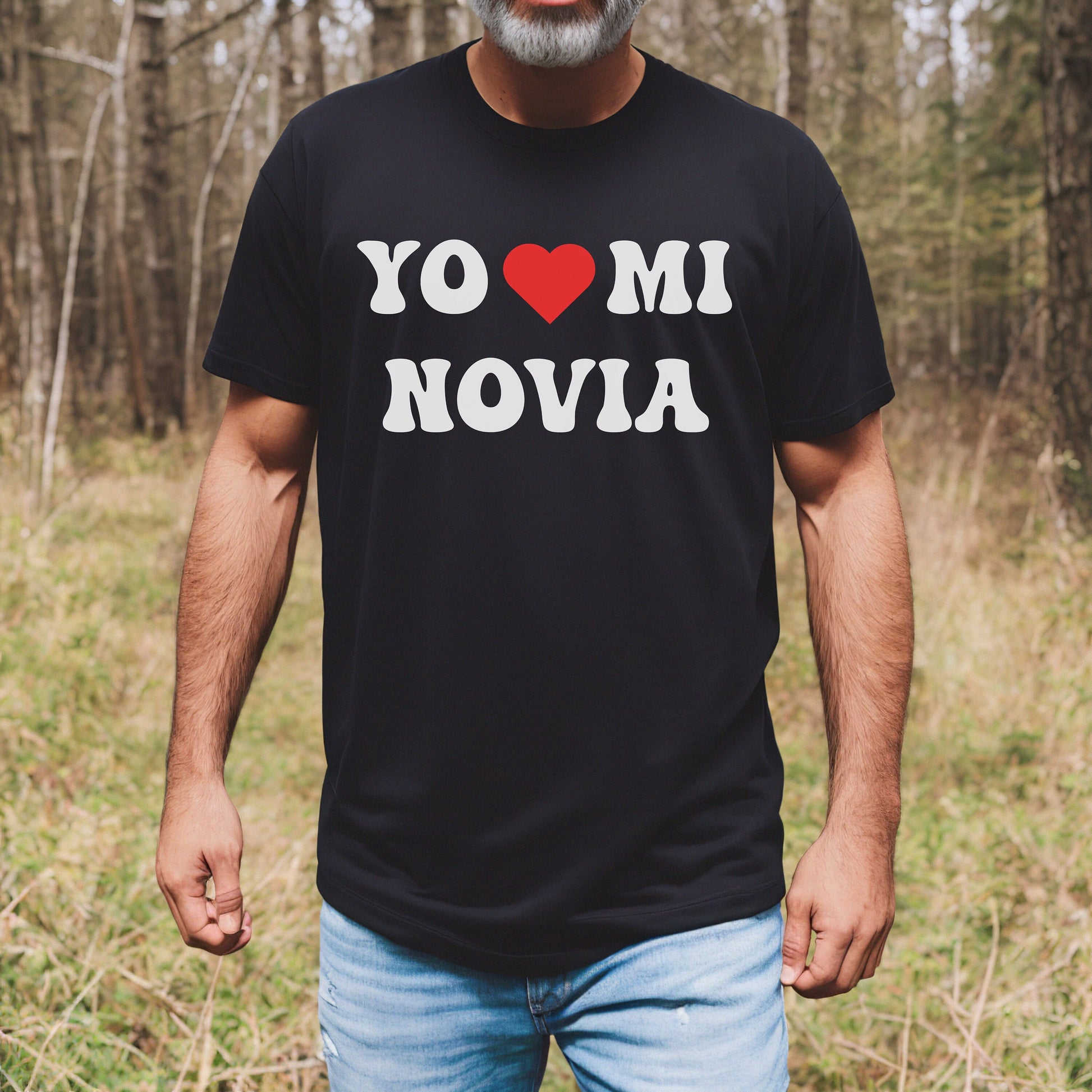 Yo Amo Mi Novia, Camiseta Para Novio, I Love My Girlfriend, Camisa Personalizada
