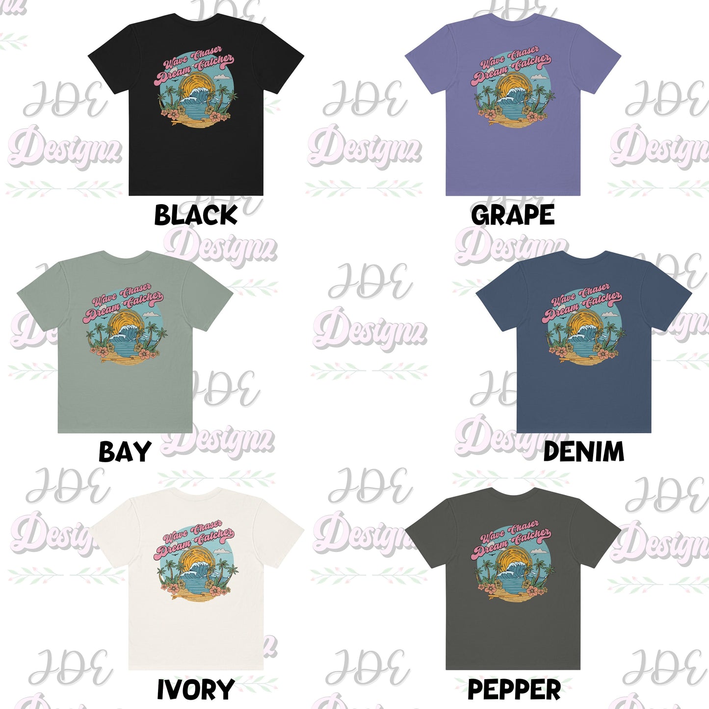 Wave Chaser Dream Catcher, Happiness Comes In Waves, Trendy T Shirts For Women, Summer Vibes Shirt, Tumbler Shirt,