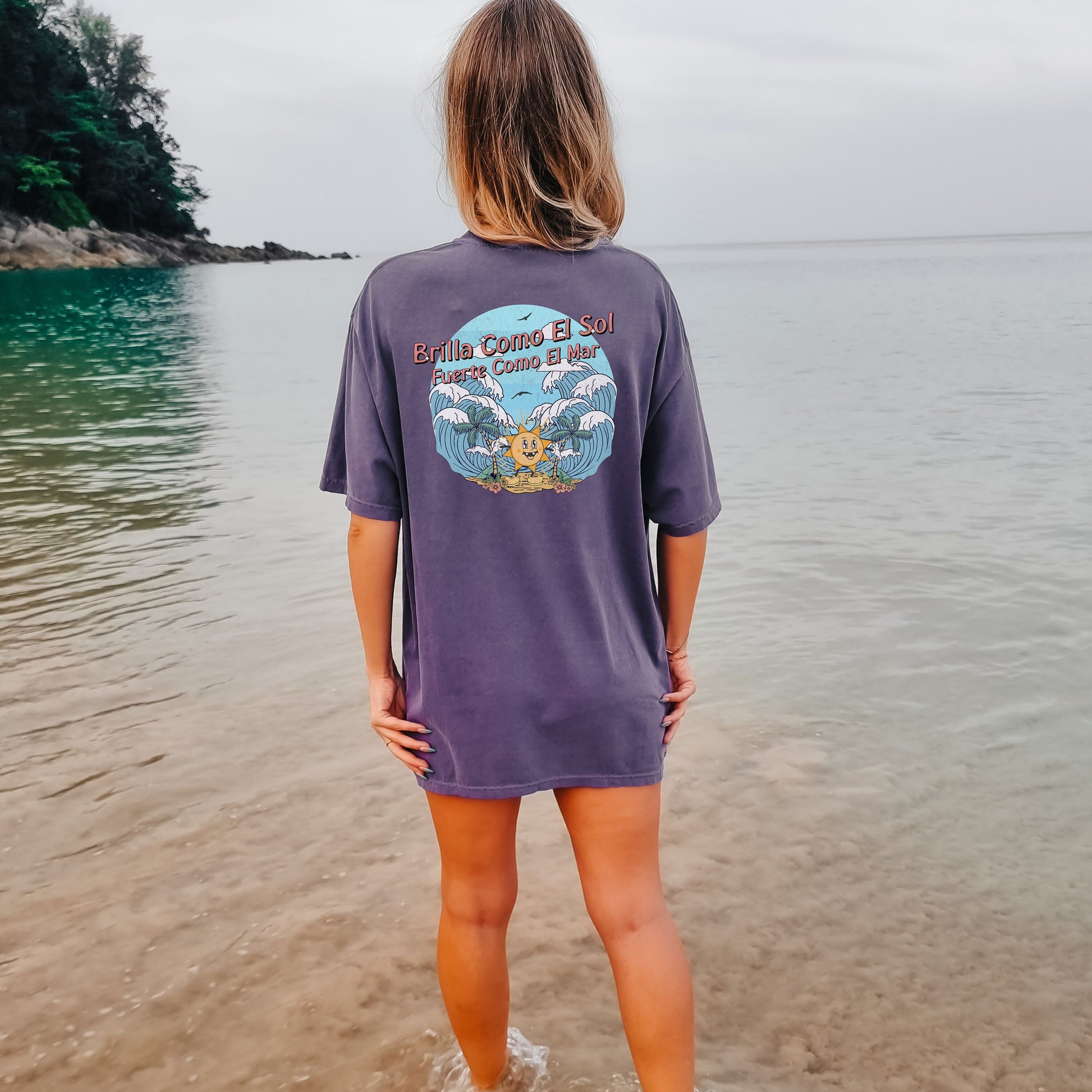 Brilla Como El Sol, Comfort Color Tees, Trendy T Shirts For Women, Summer Vibes Shirt, Tumbler Shirt, Sun T Shirt, Oversized T Shirts