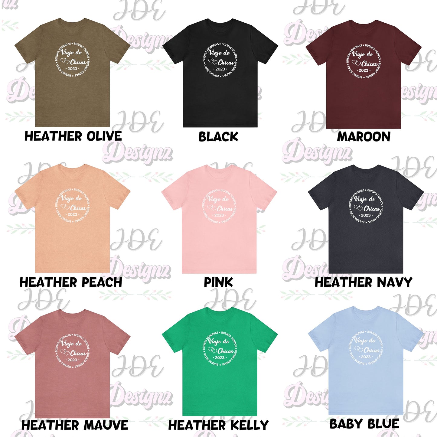 Viaje De Chicas, Girls Trip Tshirt, Girls Weekend Shirt, Girls Night Out Shirt, Girls Vacation Tshirt, Besties Shirt, Girls Trip 2023 Shirt