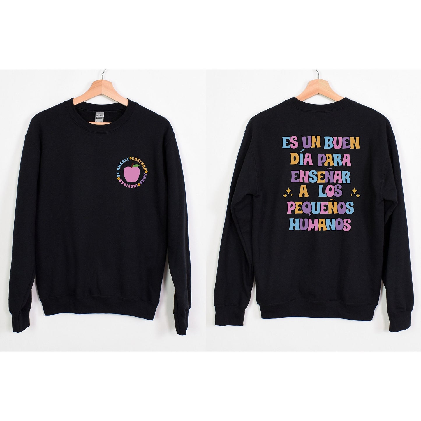 Es Un Buen Dia Maestra Sweatshirt, Maestra Sweatshirt, ESL Teacher, Maestra Español, Dual Language Teacher, Bilingual Sweatshirt, Maestras