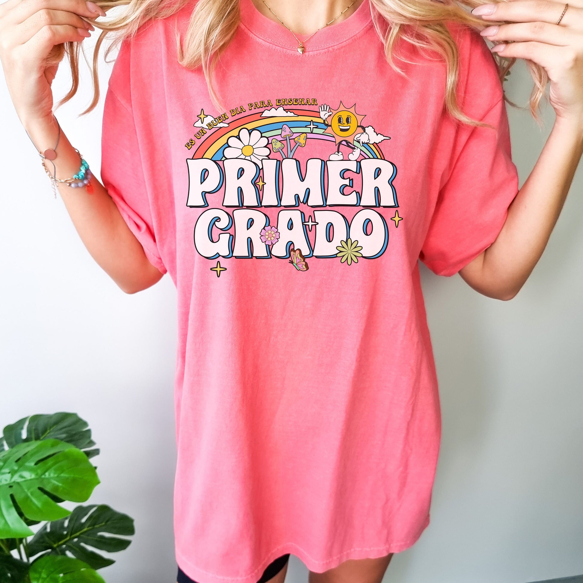 Primer Grado, Maestra Primer Grado, Camisas De Maestra, First Grade Teacher T Shirt, Maestra Shirt, Maestra Gift, First Grade, Teacher