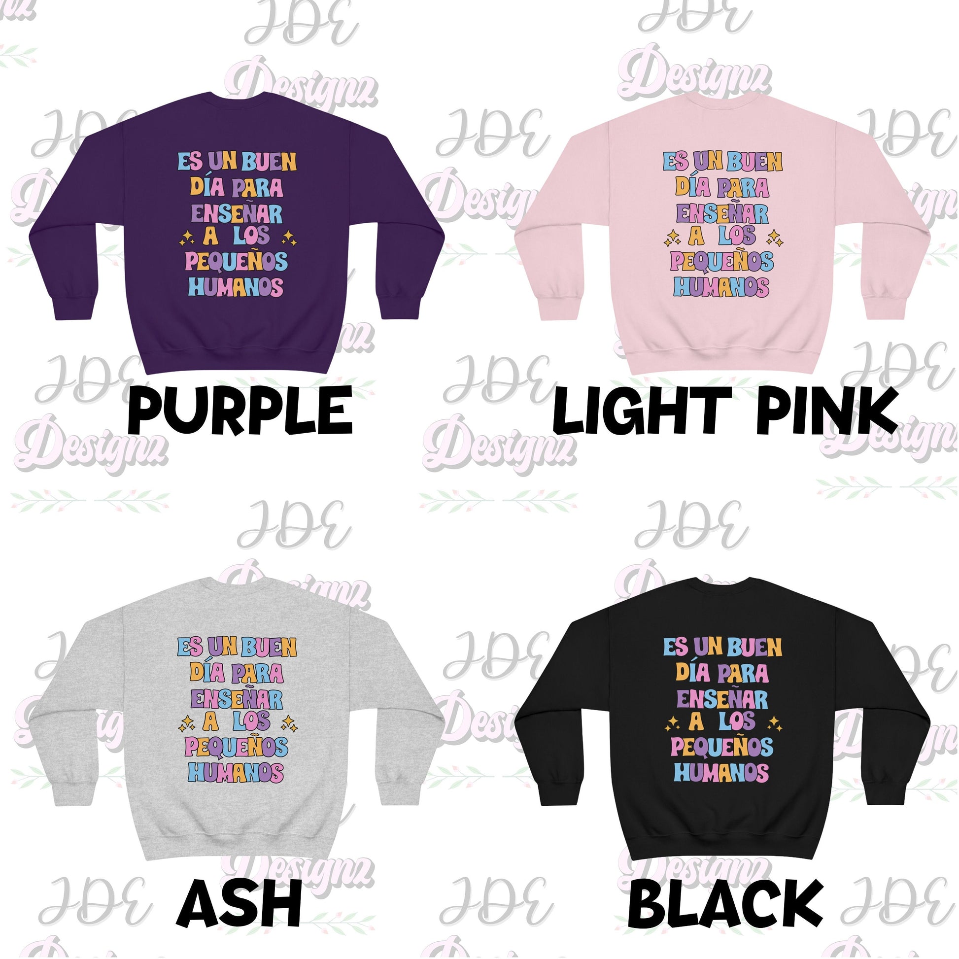 Es Un Buen Dia Maestra Sweatshirt, Maestra Sweatshirt, ESL Teacher, Maestra Español, Dual Language Teacher, Bilingual Sweatshirt, Maestras