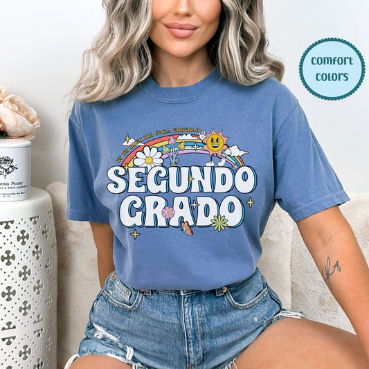Segundo Grado, Maestra Segundo Grado, Camisas De Maestra, Maestra Español, Maestra Bilingue, Maestra Shirt, Maestra Gift, Second Grade