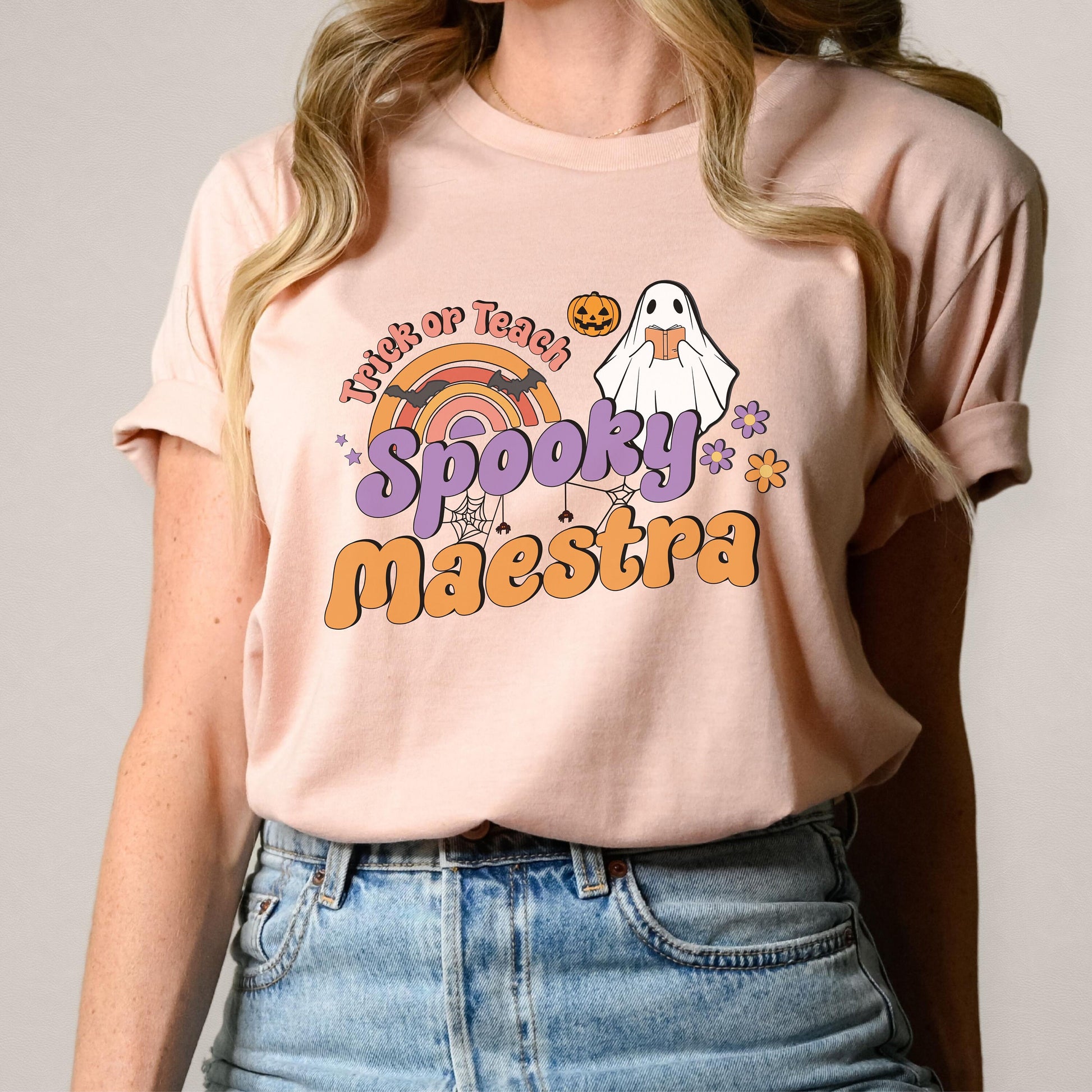 Spooky Maestra, Halloween Teacher T Shirt, Teacher Halloween, Teachers Halloween Shirt, Spooky Teacher, Spooky Teacher Shirt, Maestra