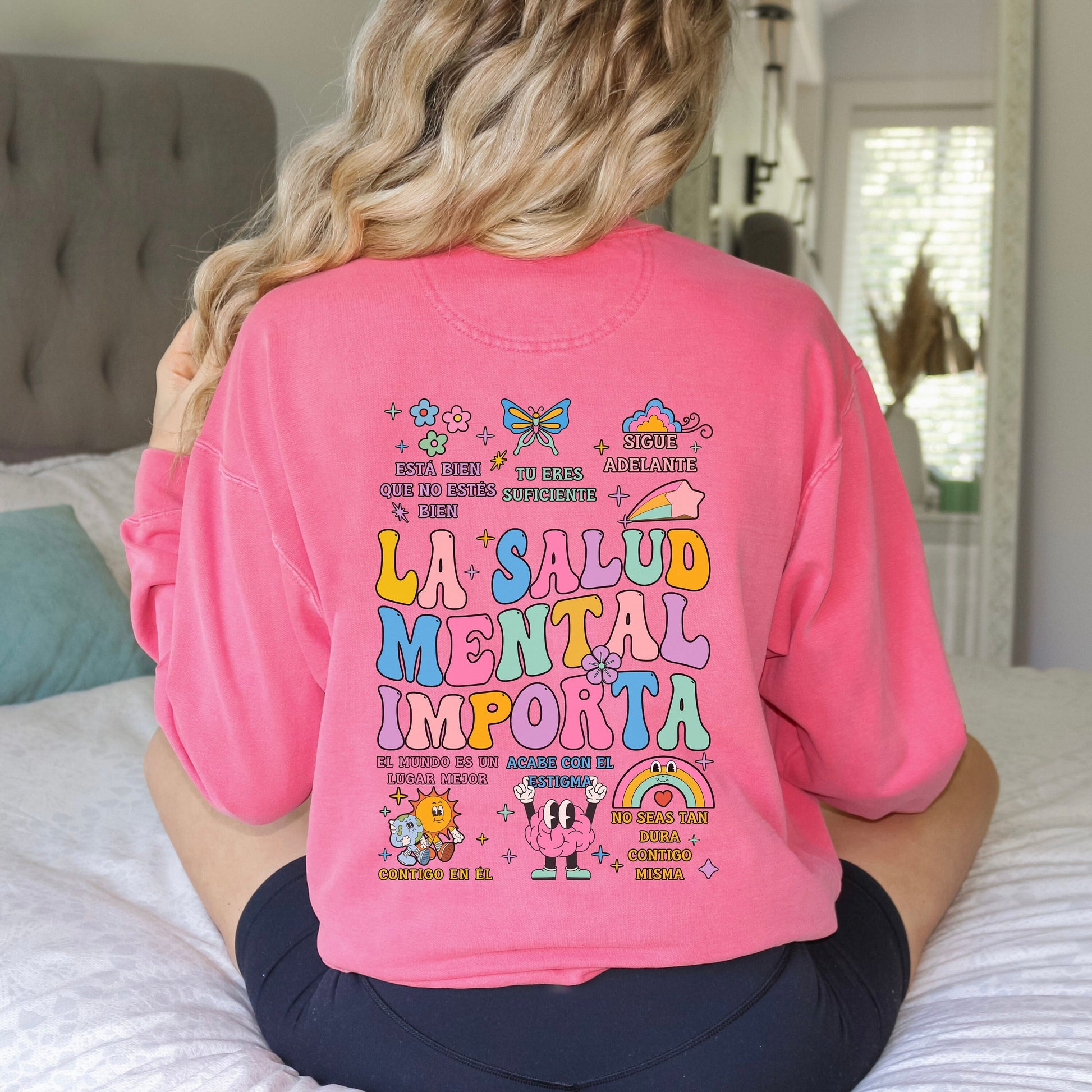 La Salud Mental, Mental Health Matters, Salud Mental, Mental Health Sweatshirt, School Psychologists, Counselor Gifts, Anxiety Sweatshirt