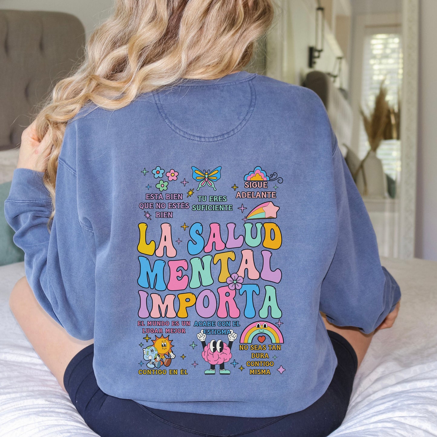 La Salud Mental, Mental Health Matters, Salud Mental, Mental Health Sweatshirt, School Psychologists, Counselor Gifts, Anxiety Sweatshirt