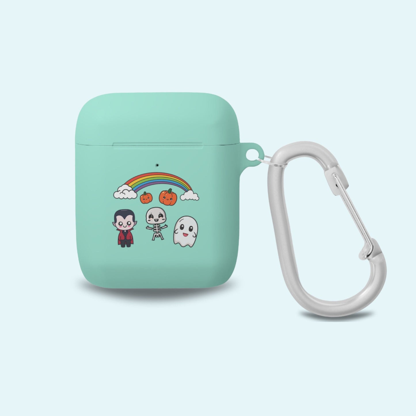 Ghost Airpod Case, Halloween Airpod Case, Airpod Generation 2 Case, Airpod Case 1st Generation, Airpod Case Cover With Keychain, Dracula