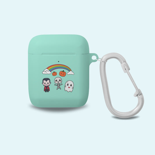 Ghost Airpod Case, Halloween Airpod Case, Airpod Generation 2 Case, Airpod Case 1st Generation, Airpod Case Cover With Keychain, Dracula