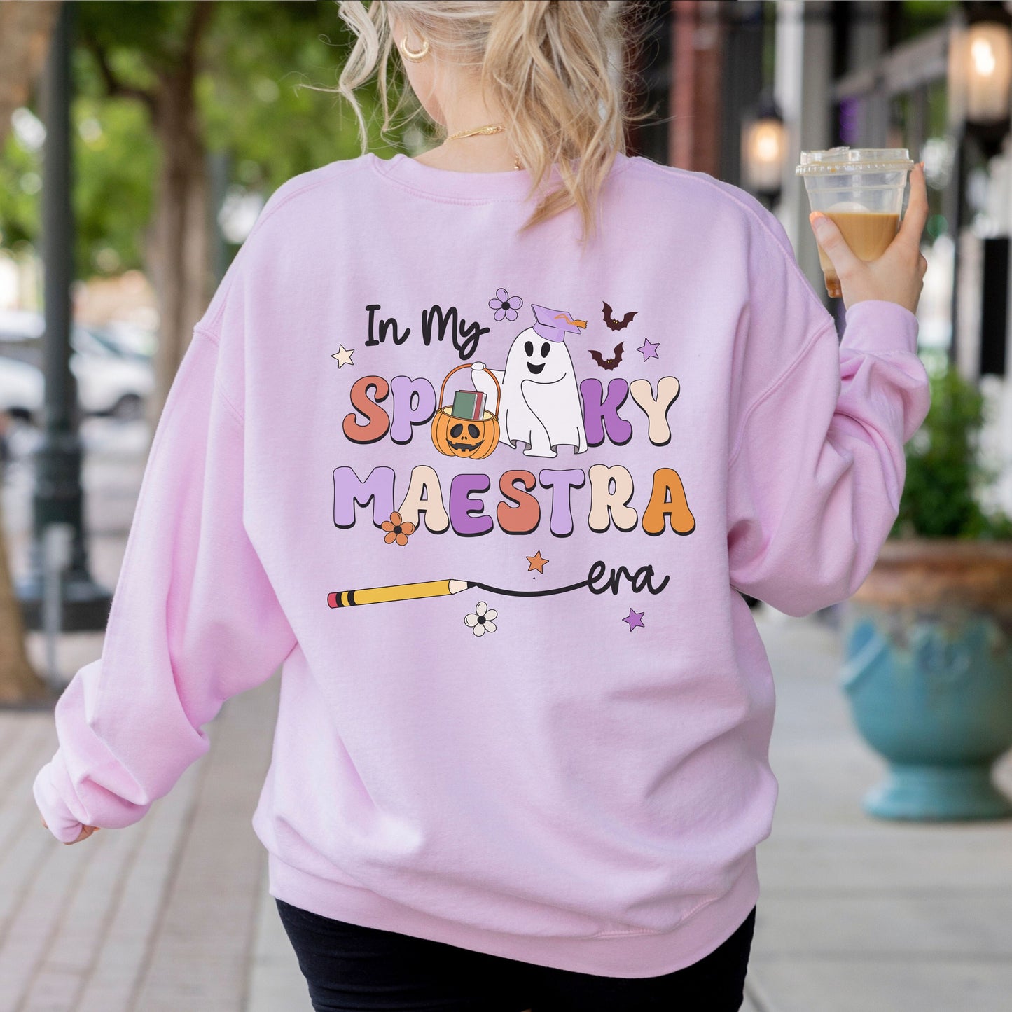 In My Spooky Maestra Era, Halloween Teacher Sweater, Teacher Halloween, Teachers Halloween Shirt, Spooky Teacher, Spooky Teacher Sweater