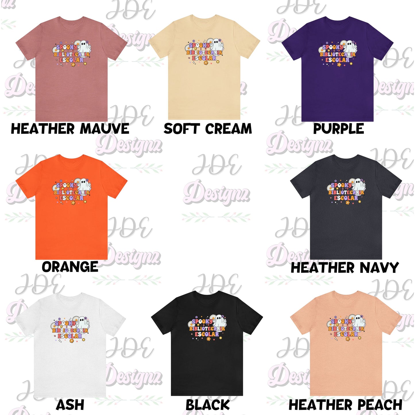 Spooky Bibliotecaria Escolar, Halloween School Librarian, School Librarian Shirt, Spooky School Librarian, Halloween School Librarian Shirt