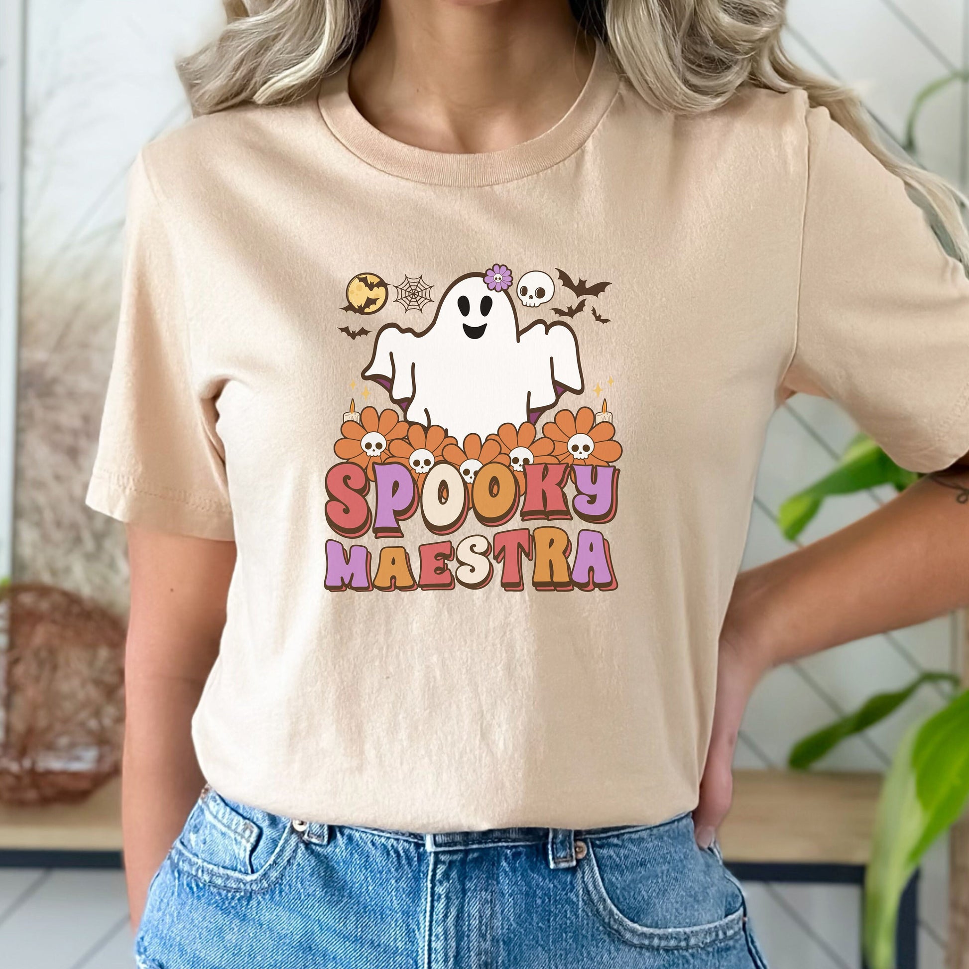 Spooky Maestra Club, Halloween Teacher T Shirt, Teacher Halloween, Teachers Halloween Shirt, Spooky Teacher, Spooky Teacher Shirt, Maestra