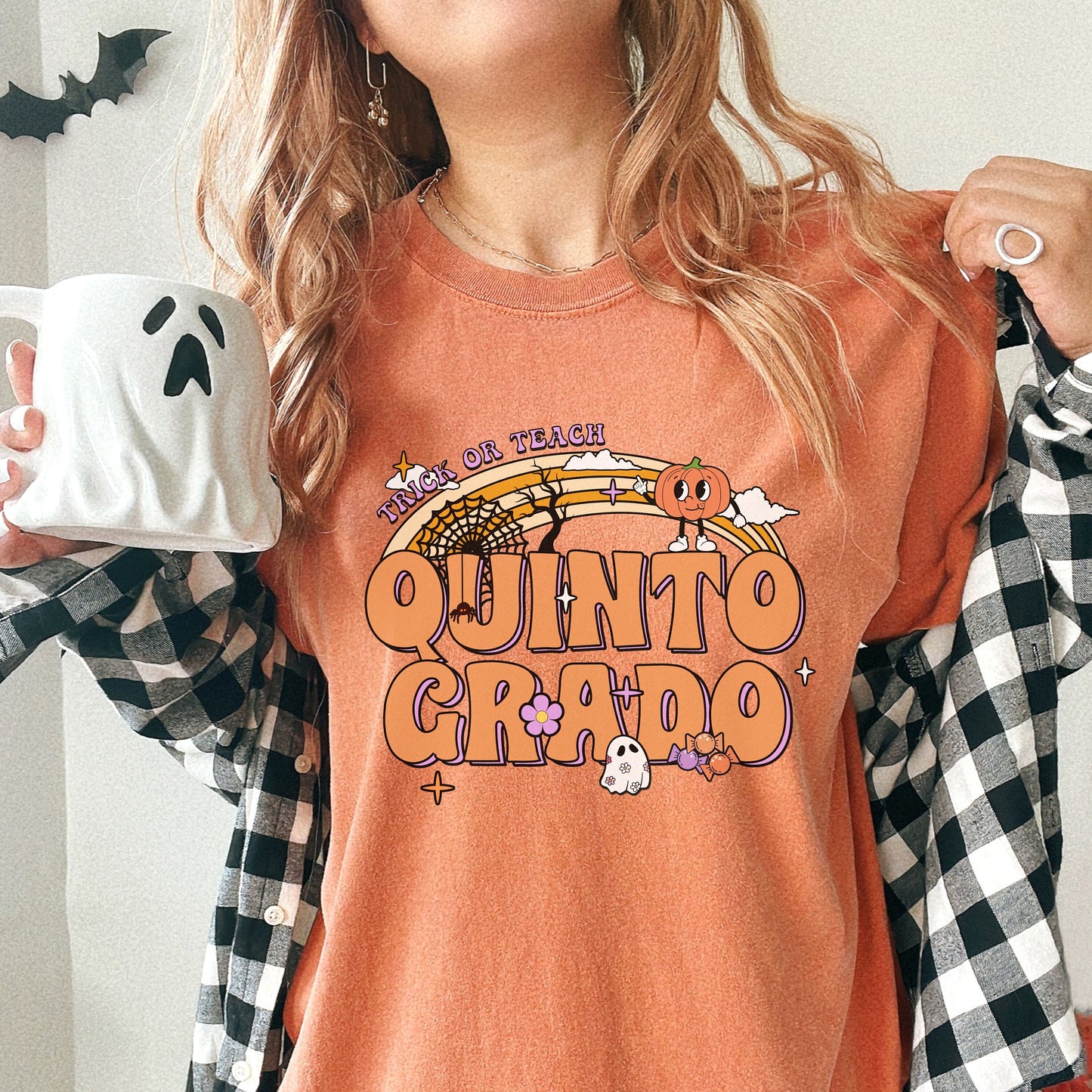 Quinto Grado, Maestra Quinto Grado, Camisas De Maestra, 5th Grade Halloween Teacher, Spooky Fifth Grade Teacher, 5th Grade Teacher Shirt