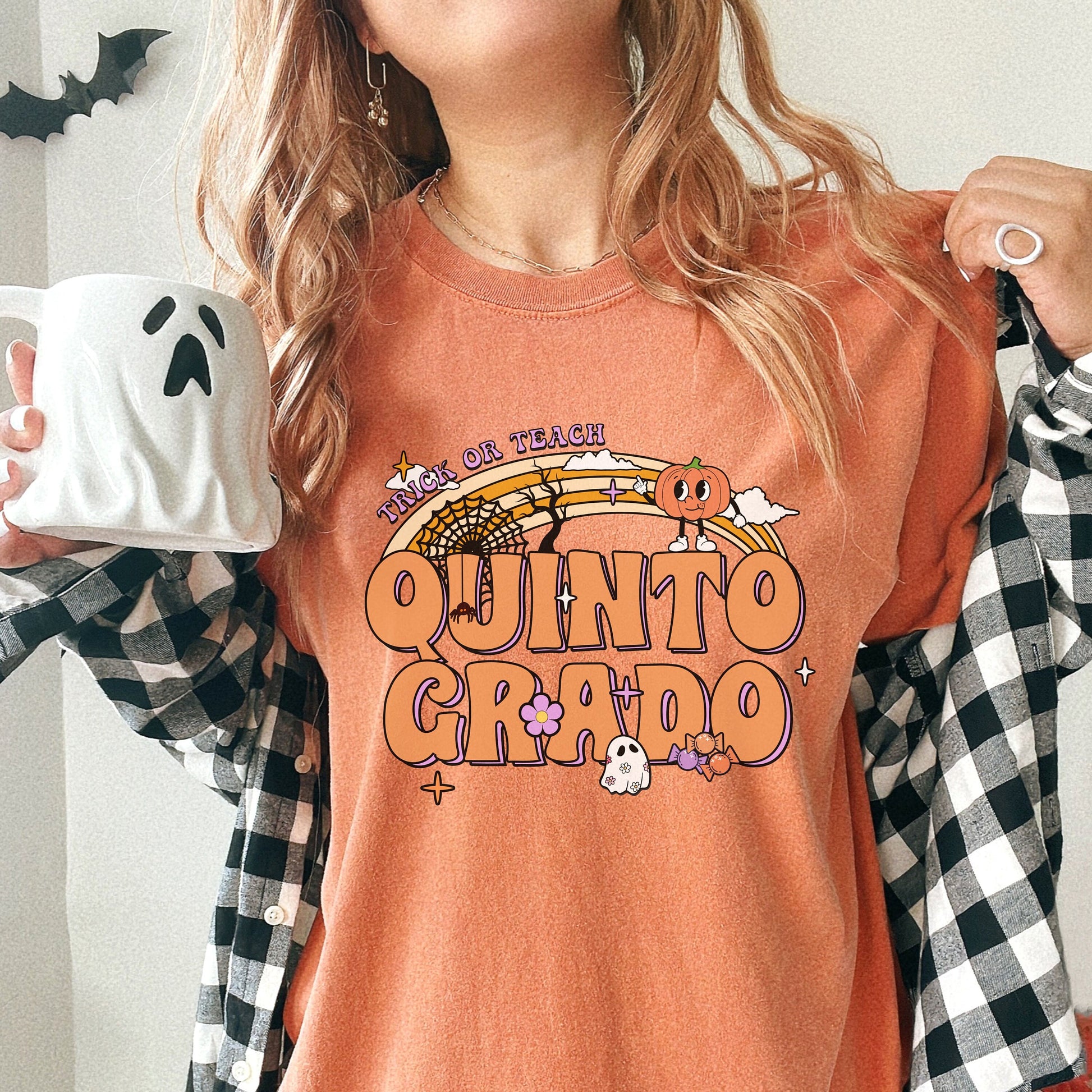 Quinto Grado, Maestra Quinto Grado, Camisas De Maestra, 5th Grade Halloween Teacher, Spooky Fifth Grade Teacher, 5th Grade Teacher Shirt