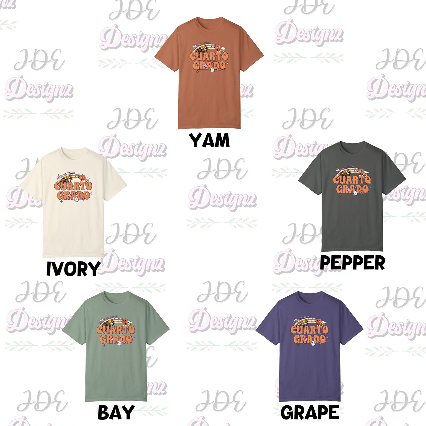 Cuarto Grado, Maestra Cuarto Grado, Camisas De Maestra, 4th Grade Teacher Shirt, Halloween Fourth Grade, Spooky 4th Grade Teacher Shirt