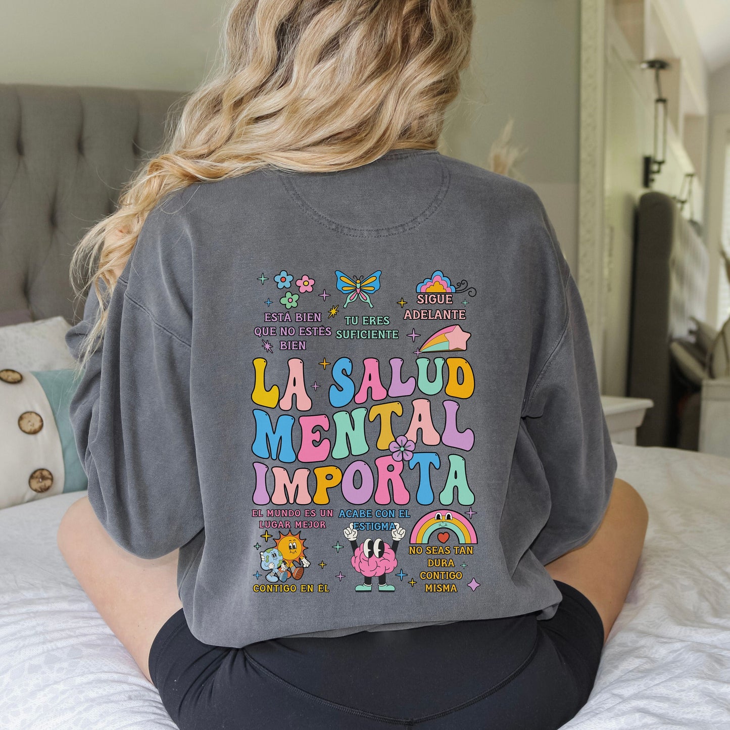 La Salud Mental, Mental Health Matters, Salud Mental, Mental Health Sweatshirt, School Psychologists, Counselor Gifts, Anxiety Sweatshirt