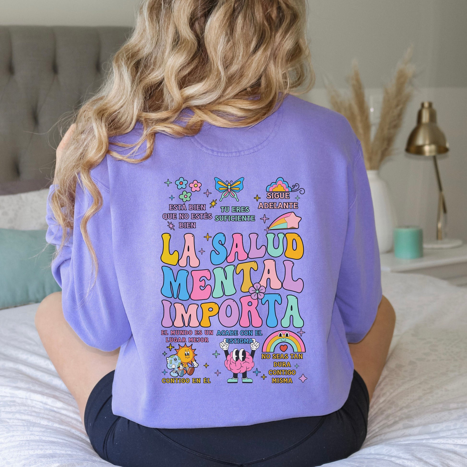 La Salud Mental, Mental Health Matters, Salud Mental, Mental Health Sweatshirt, School Psychologists, Counselor Gifts, Anxiety Sweatshirt