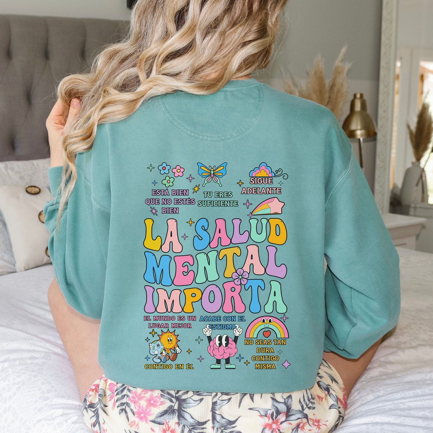 La Salud Mental, Mental Health Matters, Salud Mental, Mental Health Sweatshirt, School Psychologists, Counselor Gifts, Anxiety Sweatshirt