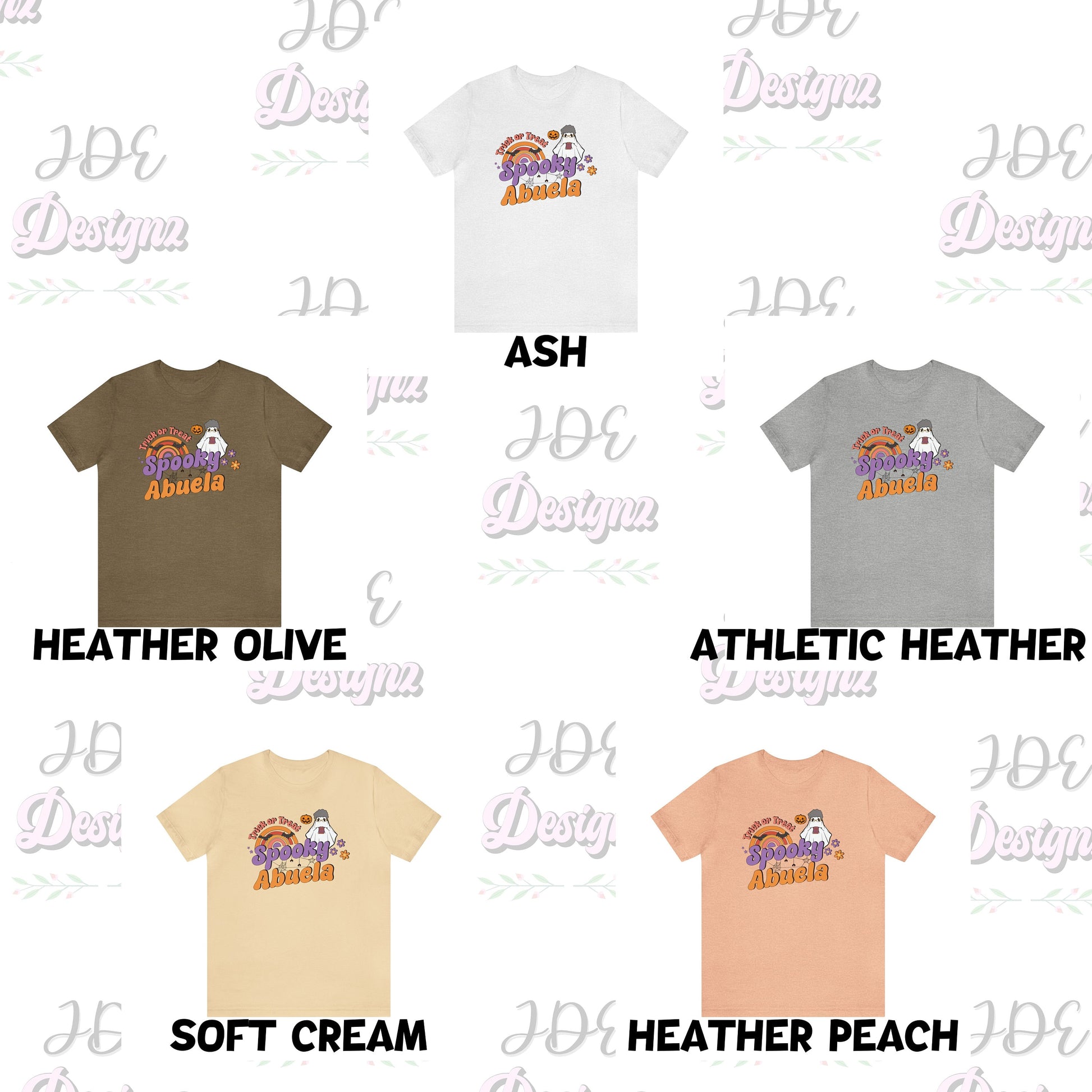 Spooky Abuela, Grandma Halloween Shirt, Halloween Grandmother T Shirt, Abuela Halloween Shirt, Cute Ghost T Shirt, Funny Ghost T Shirt