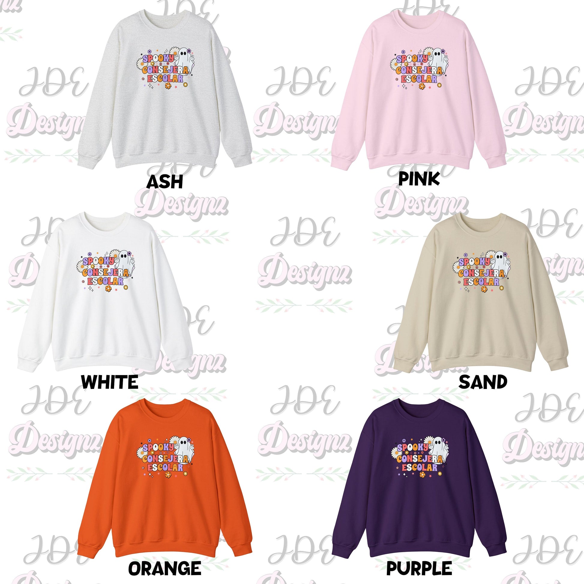 Spooky Consejera Escolar, Halloween Counselor Sweatshirt, School Counselor Halloween, School Counselor Sweater, Spooky School Counselor