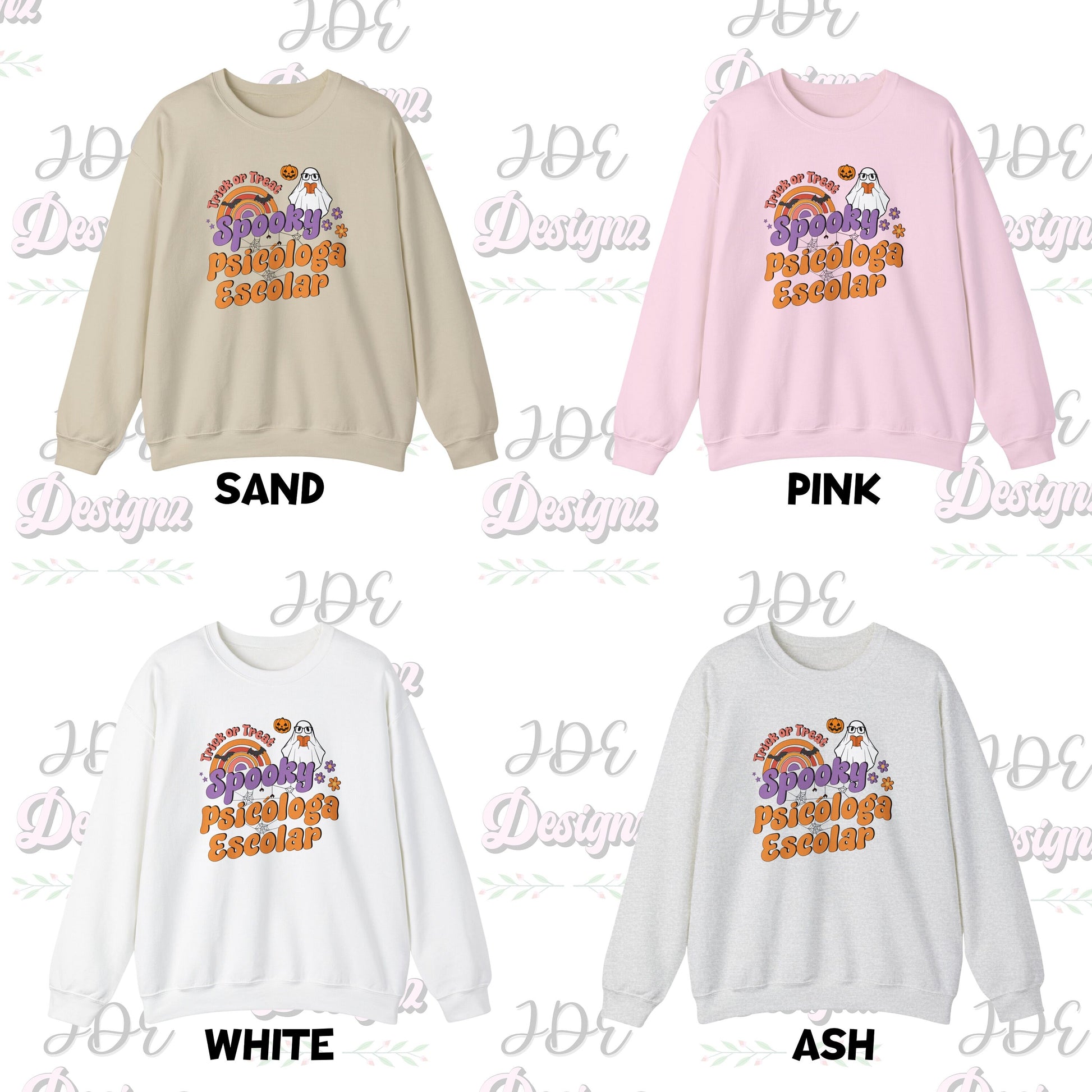 Spooky Psicóloga Escolar, Halloween Psychologist Sweater, School Psychologist Halloween, School Psychology, Psychologist Halloween Sweater