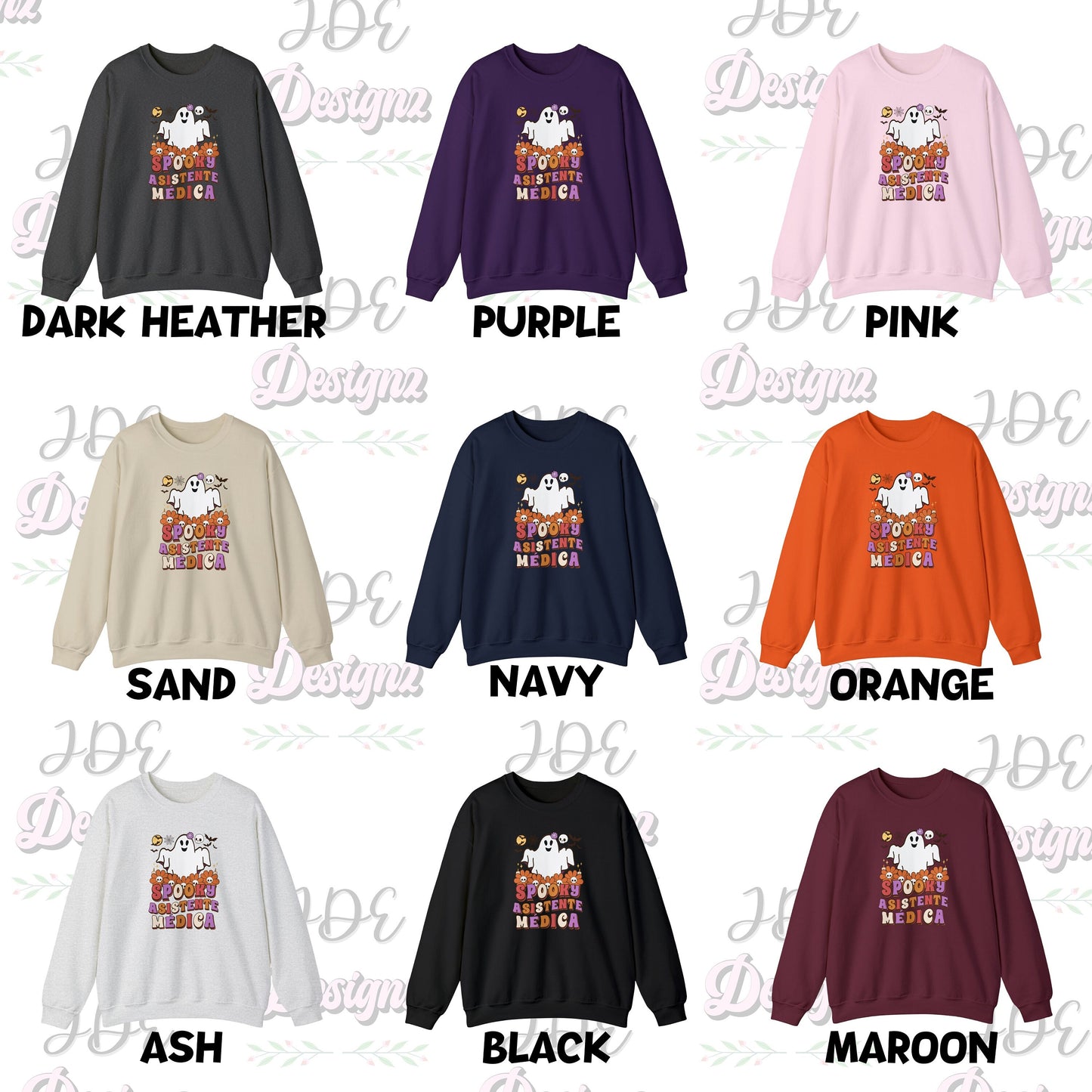 Spooky Asistente Médica, Halloween Medical Assistant, Medical Assistant Sweater, Medical Assistant Gift, Spooky Medical Assistant Sweater