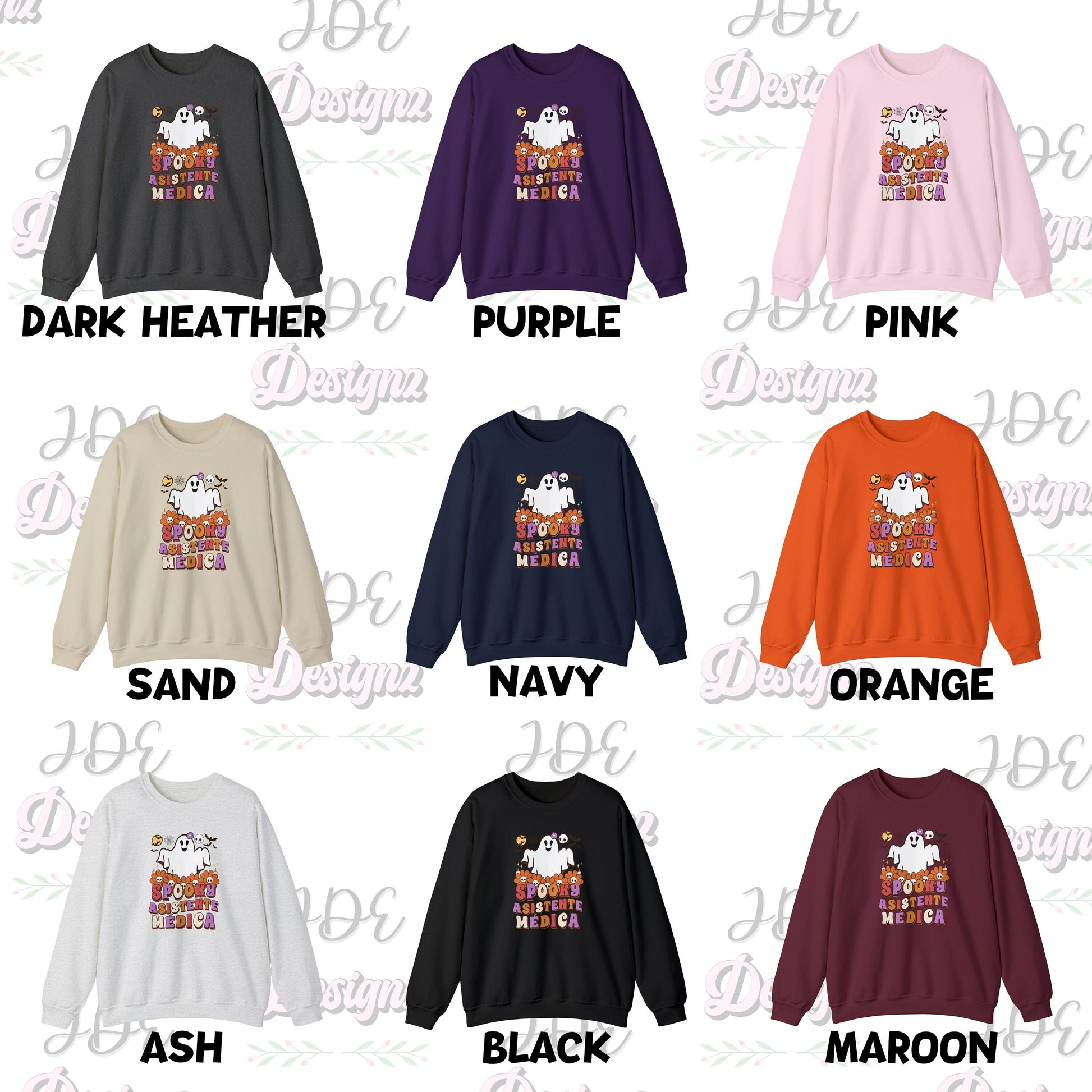 Spooky Asistente Médica, Halloween Medical Assistant, Medical Assistant Sweater, Medical Assistant Gift, Spooky Medical Assistant Sweater