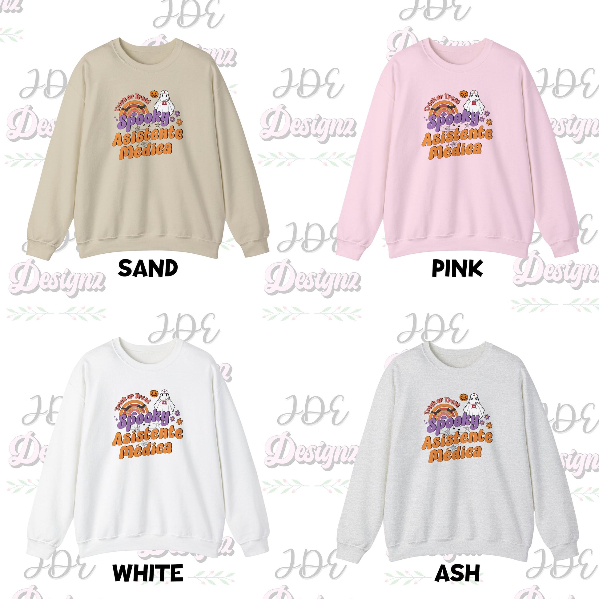 Spooky Asistente Médica, Halloween Medical Assistant, Medical Assistant Sweater, Medical Assistant Gift, Spooky Medical Assistant Sweater