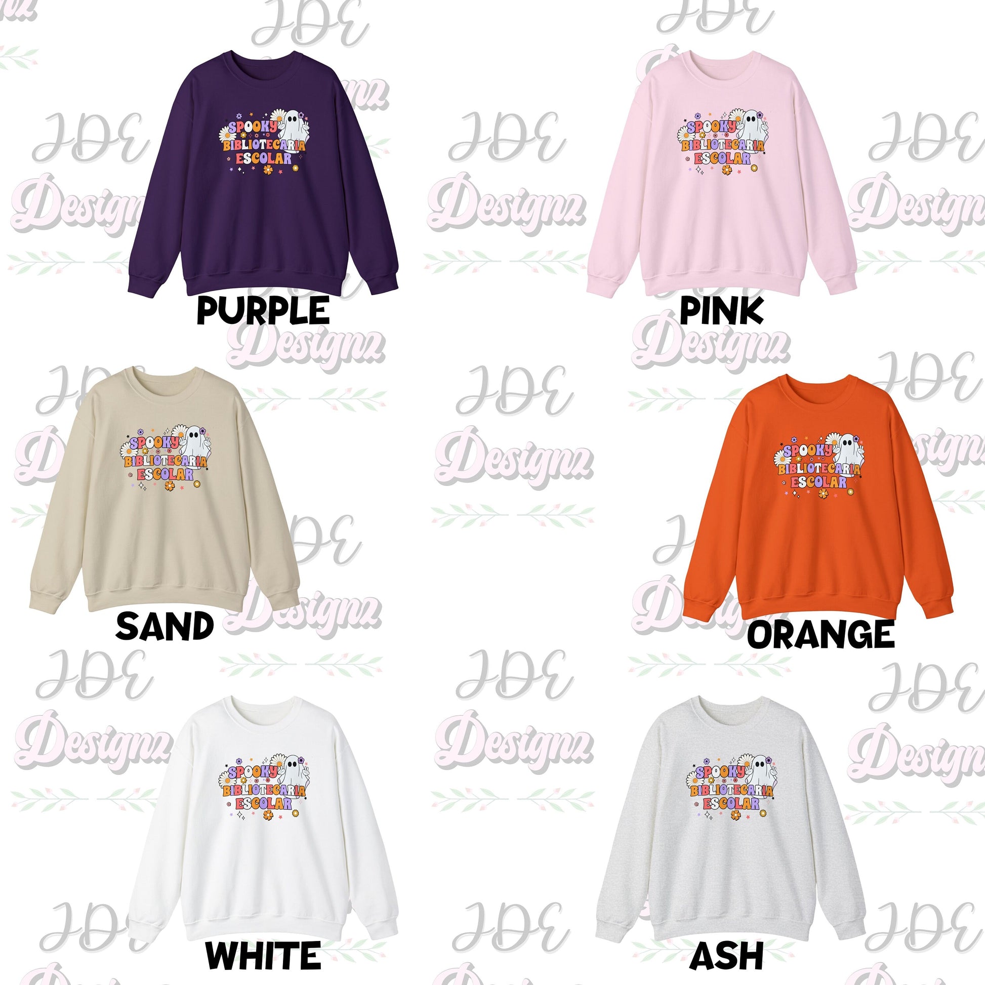 Spooky Bibliotecaria Escolar, Halloween School Librarian, Spooky School Librarian, Halloween School Librarian Sweater, Librarian Sweater