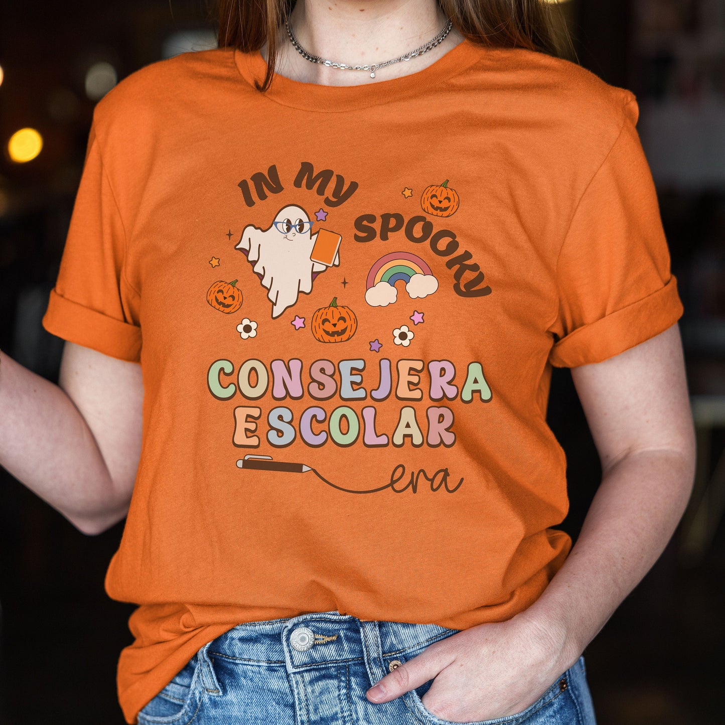 My Spooky Consejera Escolar Era, Halloween Counselor Shirt, School Counselor Halloween, Spooky School Counselor Shirt, School Counselor Gift