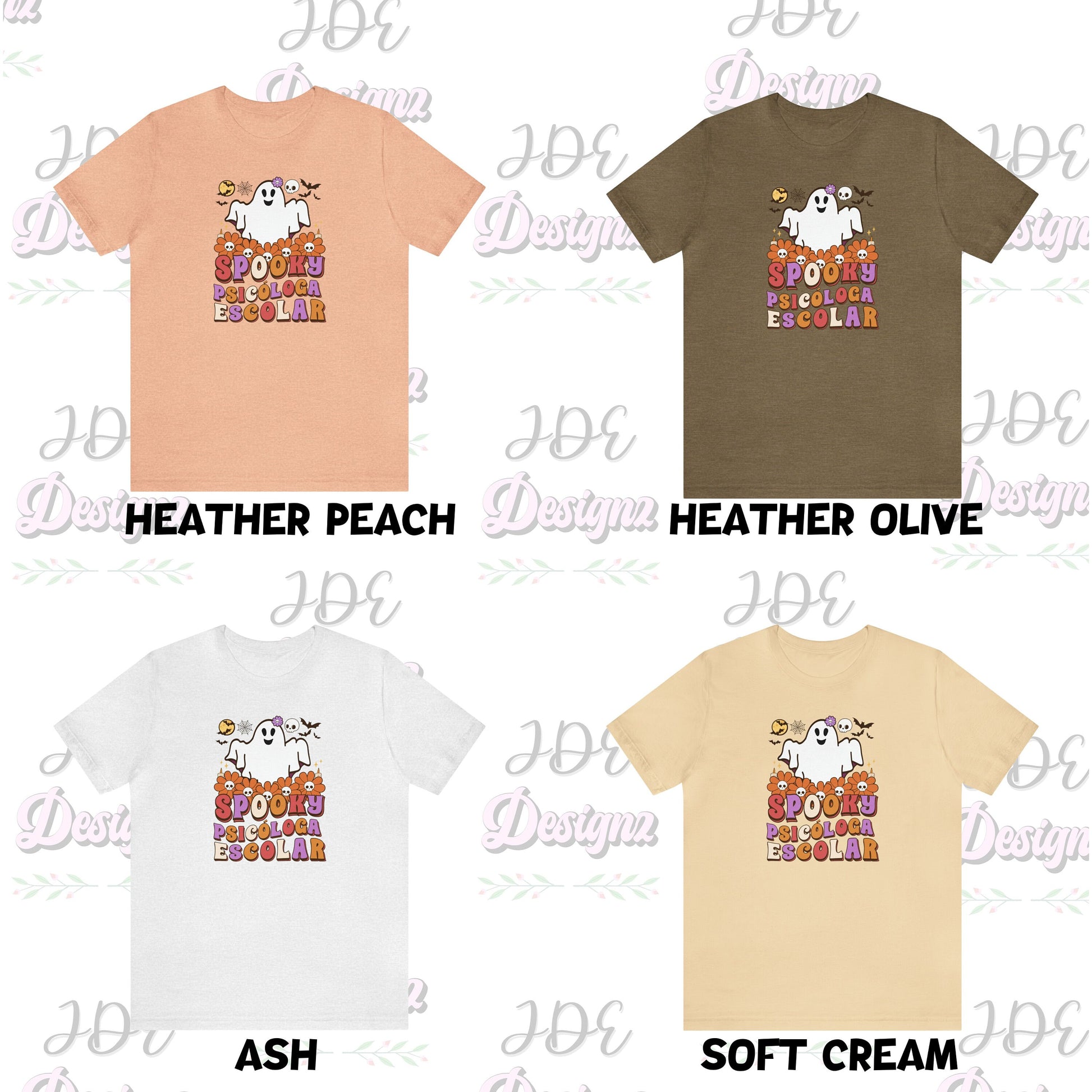 Spooky Psicóloga Escolar, Halloween Psychologist Shirt, School Psychologist Halloween, School Psychology Shirt, Psychologist Halloween Shirt