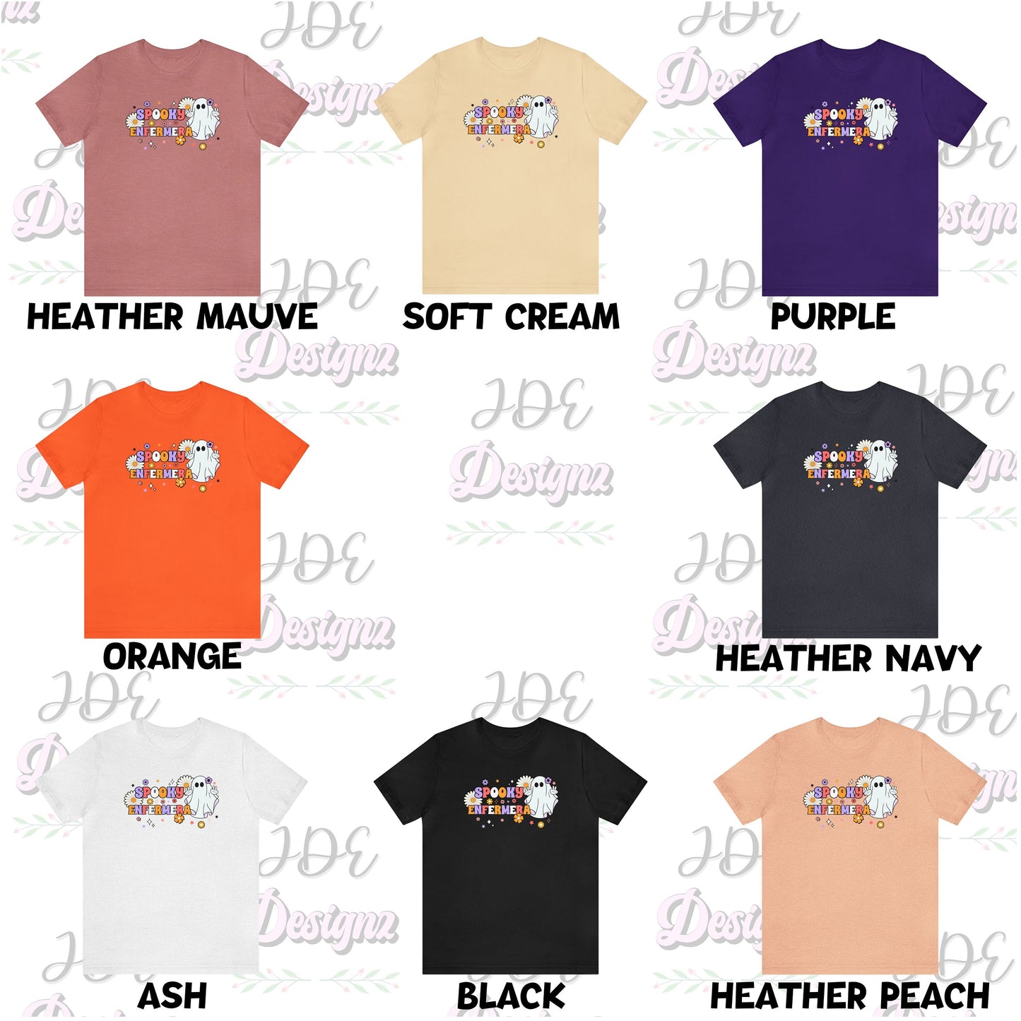 Spooky Enfermera, Halloween Nurse T Shirt, Nurse Halloween, Nurses Halloween Shirt, Spooky Nurse, Spooky Nurse Shirt, Halloween Nurse