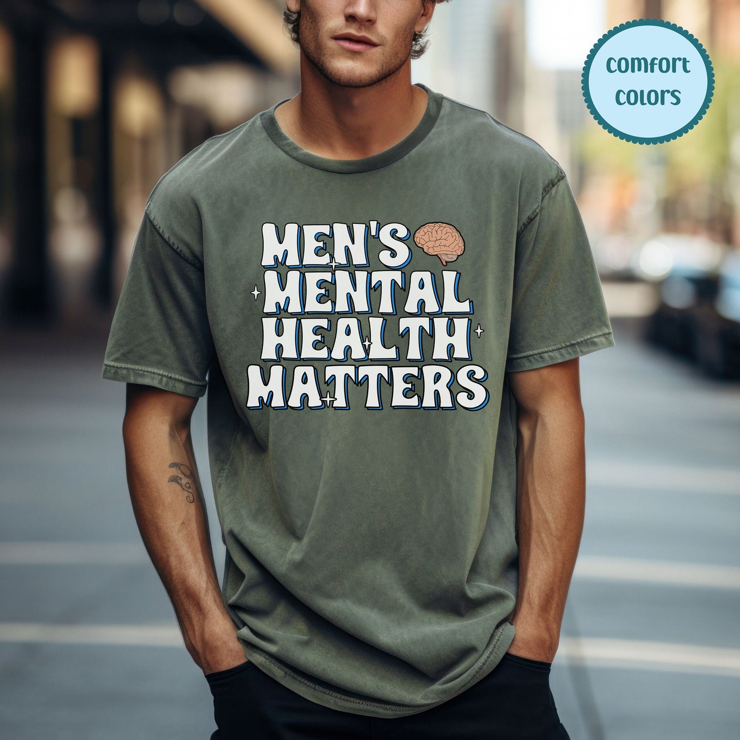 Men's Mental Health Matters, Mental Health Matters, Mental Health For Men, School Psychologists, Counselor Gifts, Mens Mental Health Matters