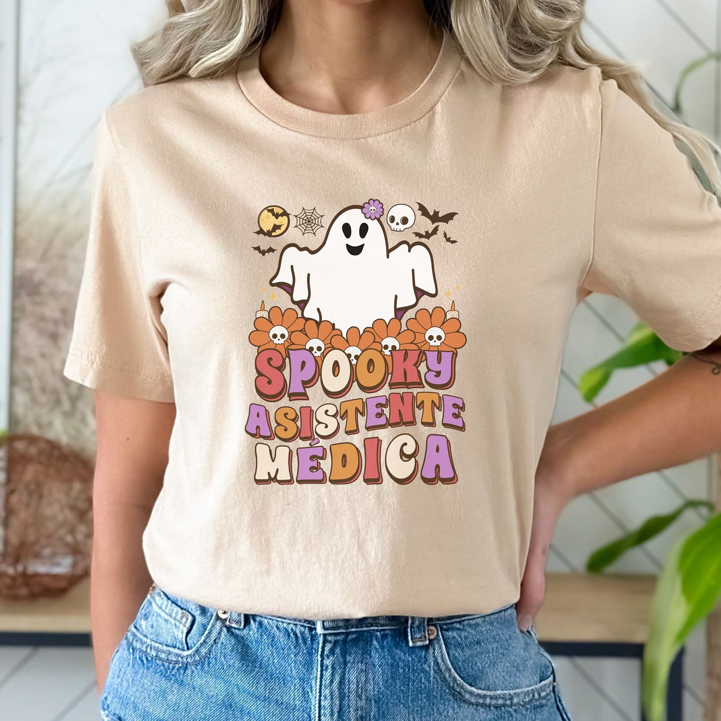 Spooky Asistente Médica, Halloween Medical Assistant, Medical Assistant Shirt, Medical Assistant Gift, Spooky Medical Assistant T Shirt