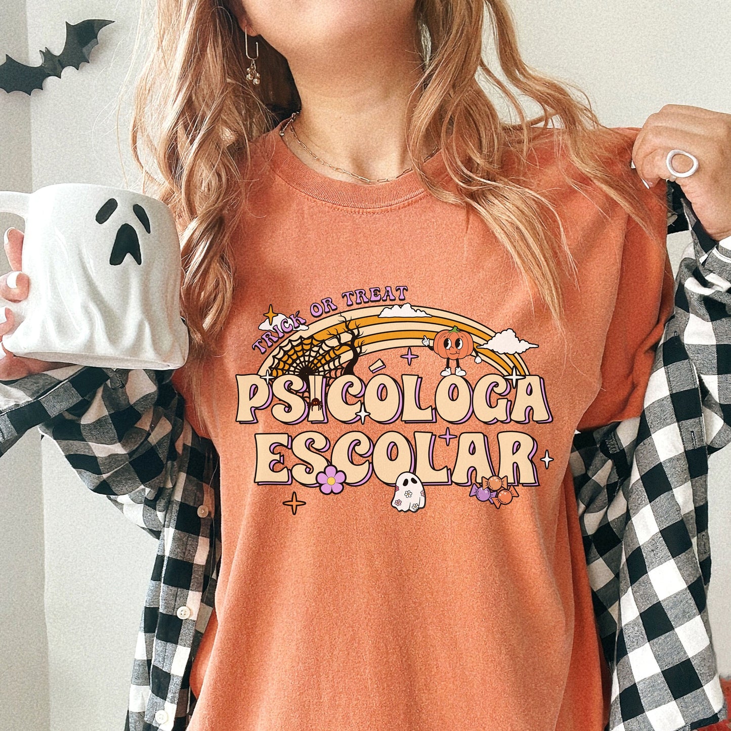 Psicóloga Escolar Shirt, Halloween Psychologist Shirt, School Psychologist Halloween, School Psychology Shirt, Psychologist Halloween Shirt
