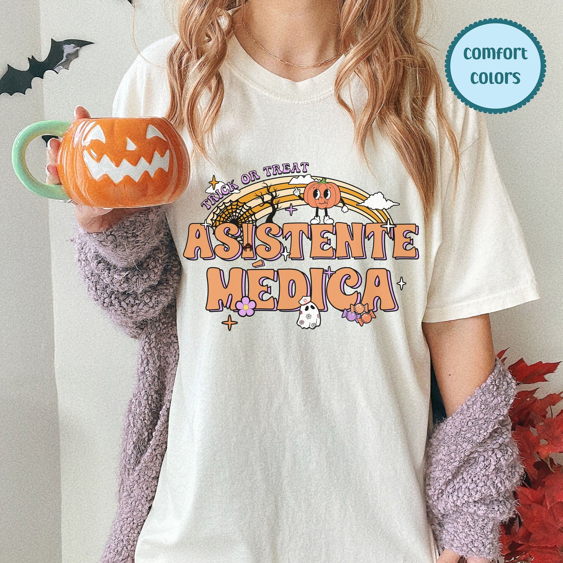 Asistente Médica Shirt, Halloween Medical Assistant, Medical Assistant Shirt, Medical Assistant Gift, Spooky Medical Assistant T Shirt
