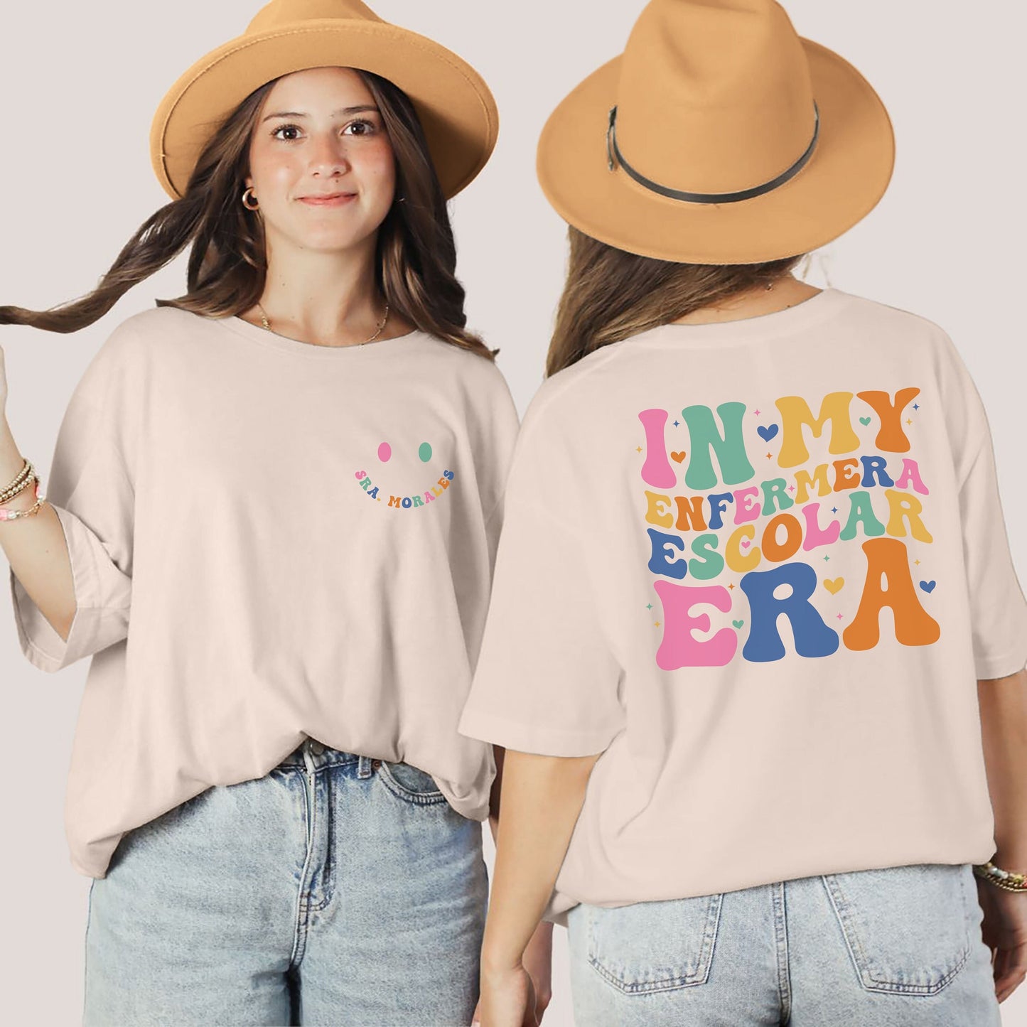 In My Enfermera Escolar Era, School Nurse T Shirt, School Nurse Gift, In My School Nurse Era Shirt, Custom School Nurse Shirt, School Nurse