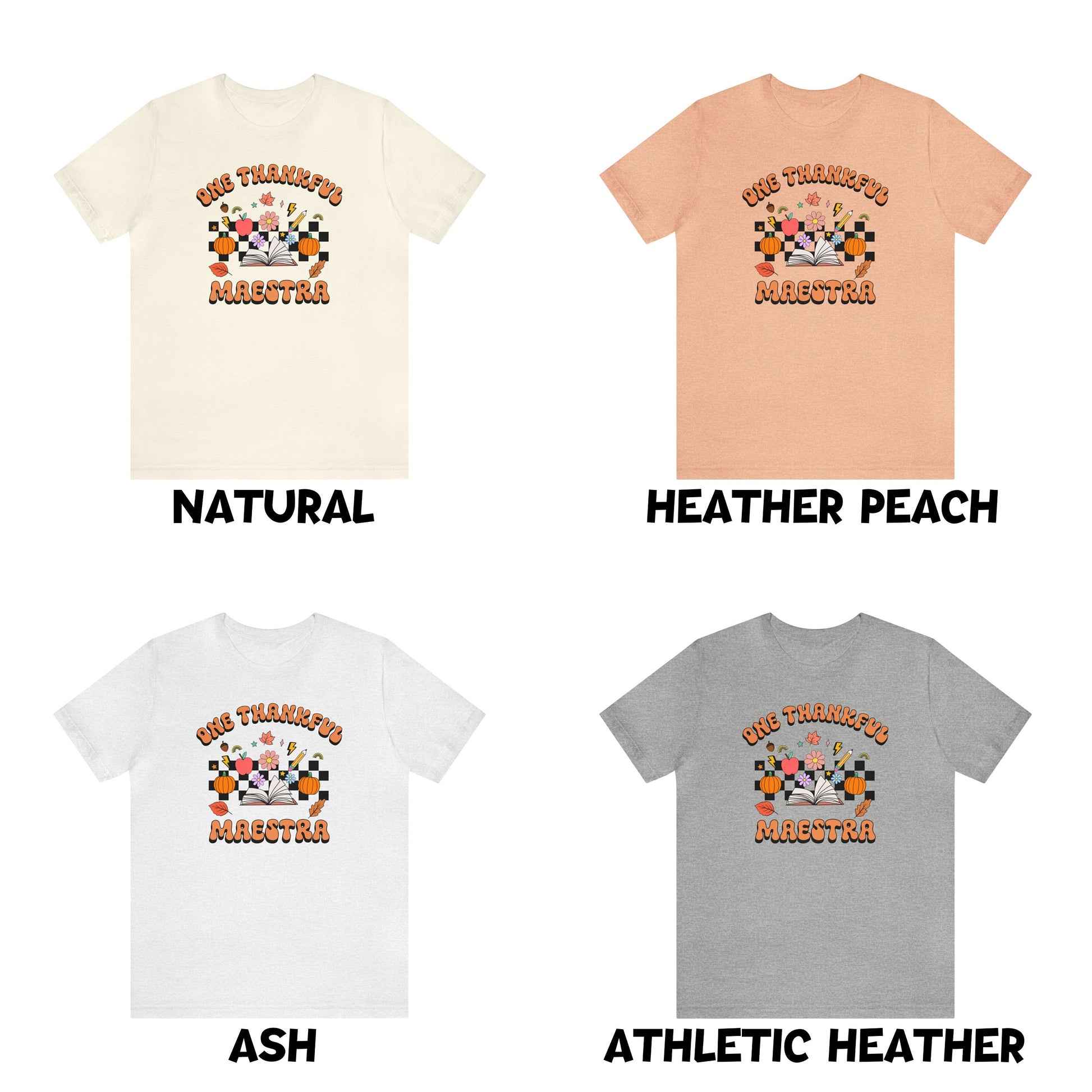 One Thankful Maestra, One Thankful Teacher, Thanksgiving Teacher T Shirt, Fall Teacher Shirt, Thankful Teacher Shirt, Back To School Autumn