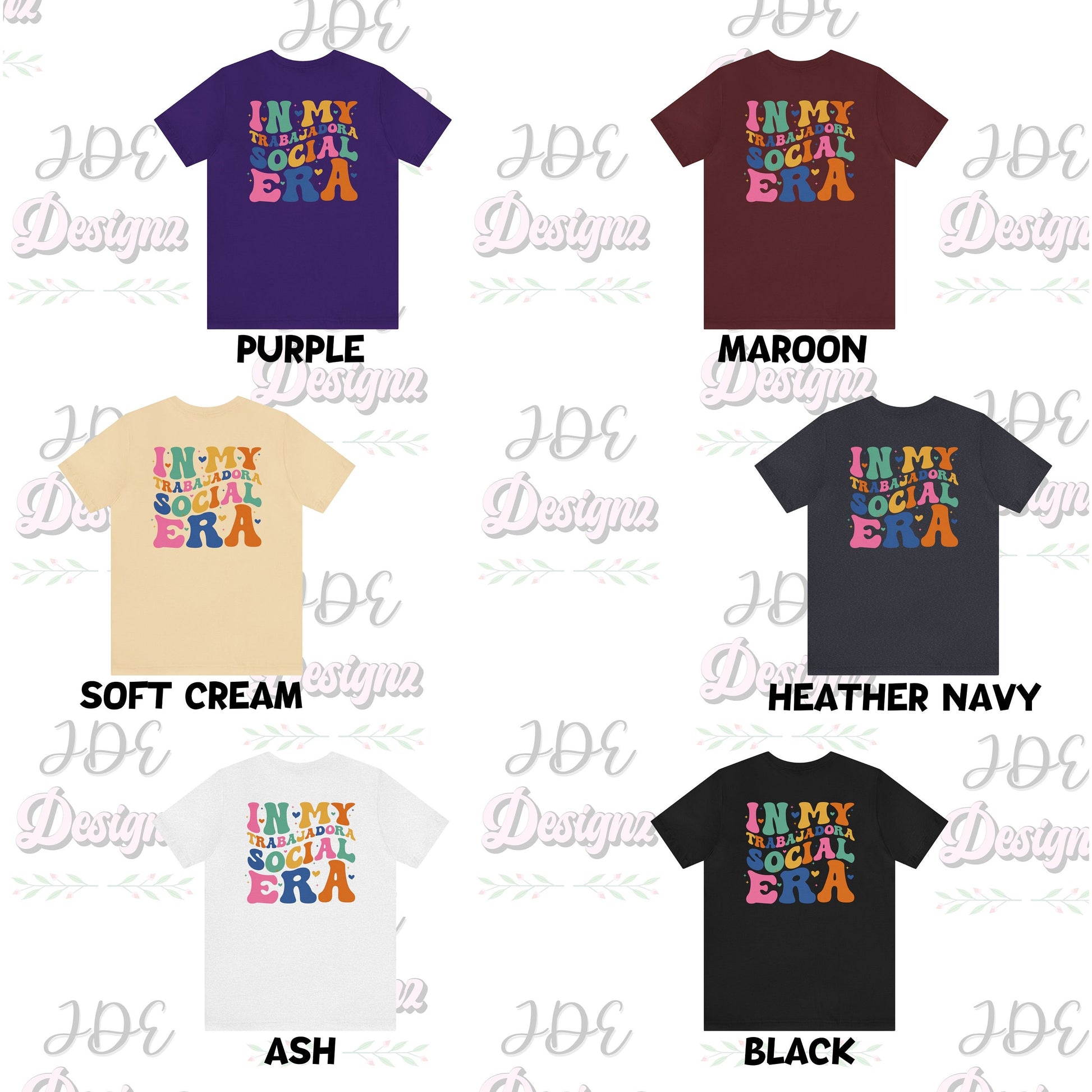 In My Trabajadora Social Era, Social Worker Shirt, In My Social Worker Era, Trabajadora Social T Shirt, Social Worker T Shirt, Social Worker