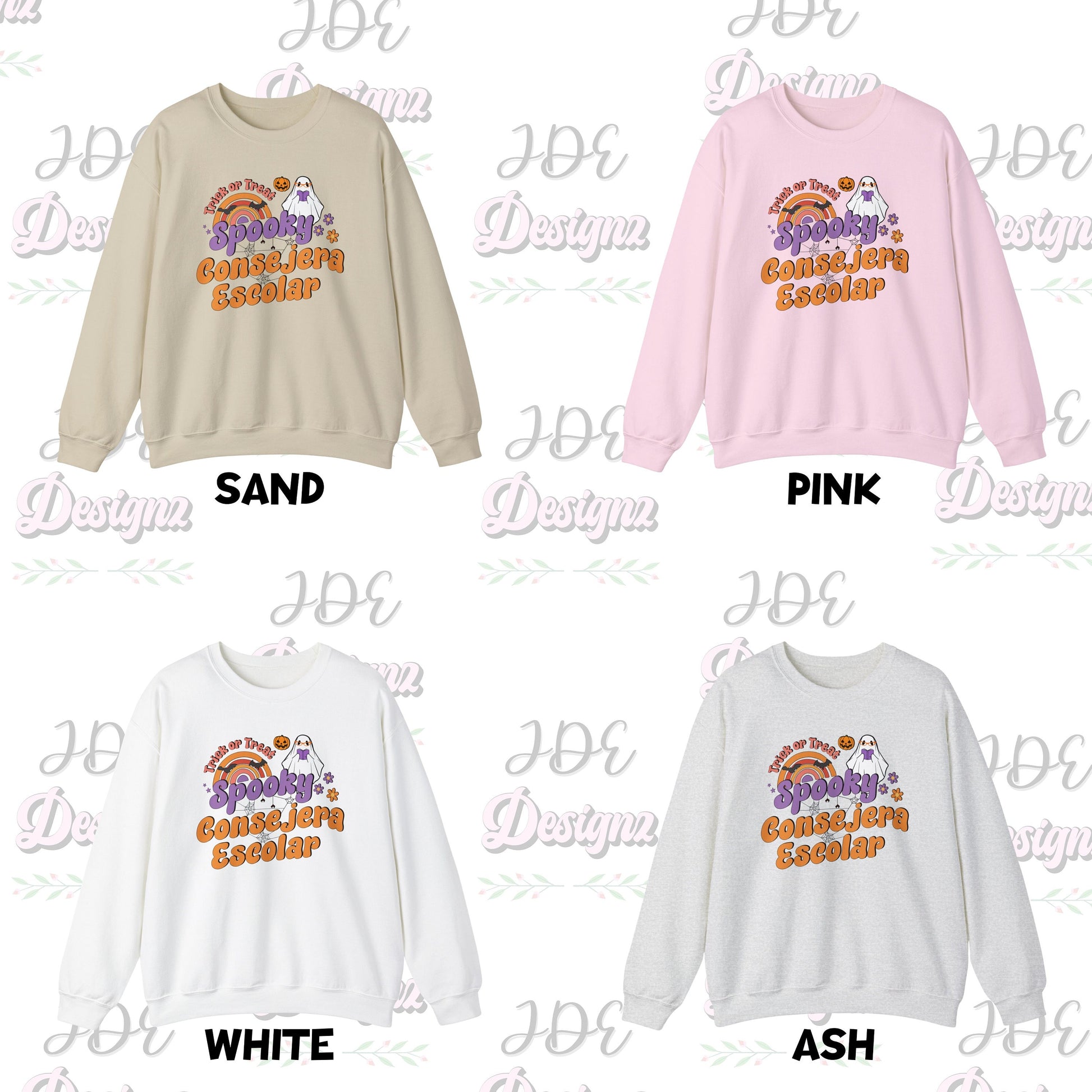 Spooky Consejera Escolar, Halloween Counselor Sweatshirt, School Counselor Halloween, School Counselor Sweater, Spooky School Counselor