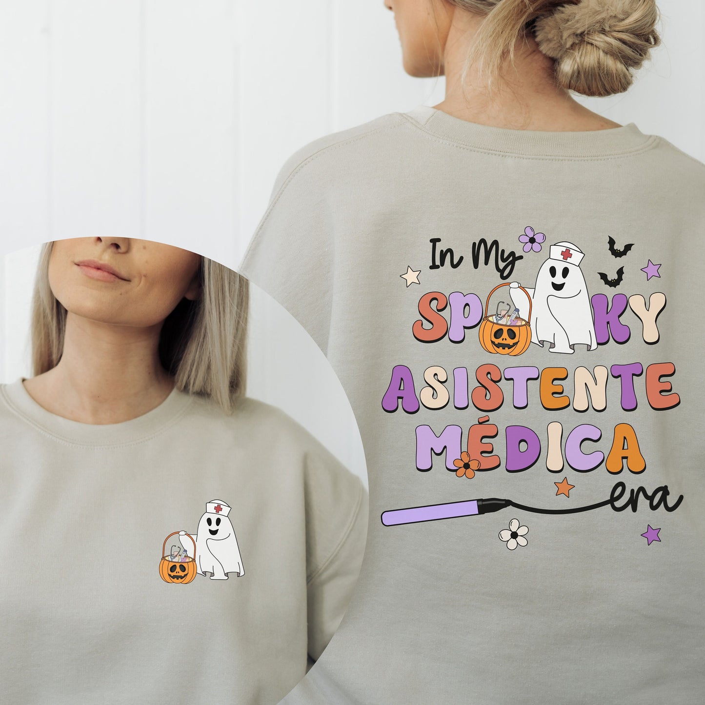 My Spooky Asistente Médica Era, Halloween Medical Assistant, Medical Assistant Sweater, Medical Assistant Gift, Spooky Medical Assistant