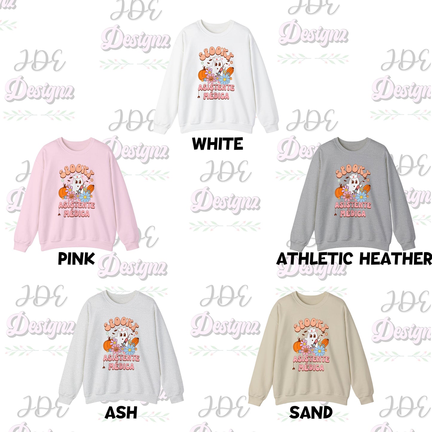 Spooky Asistente Médica, Halloween Medical Assistant, Asistente Médica Gift, Medical Assistant Gift, Spooky Medical Assistant Sweater