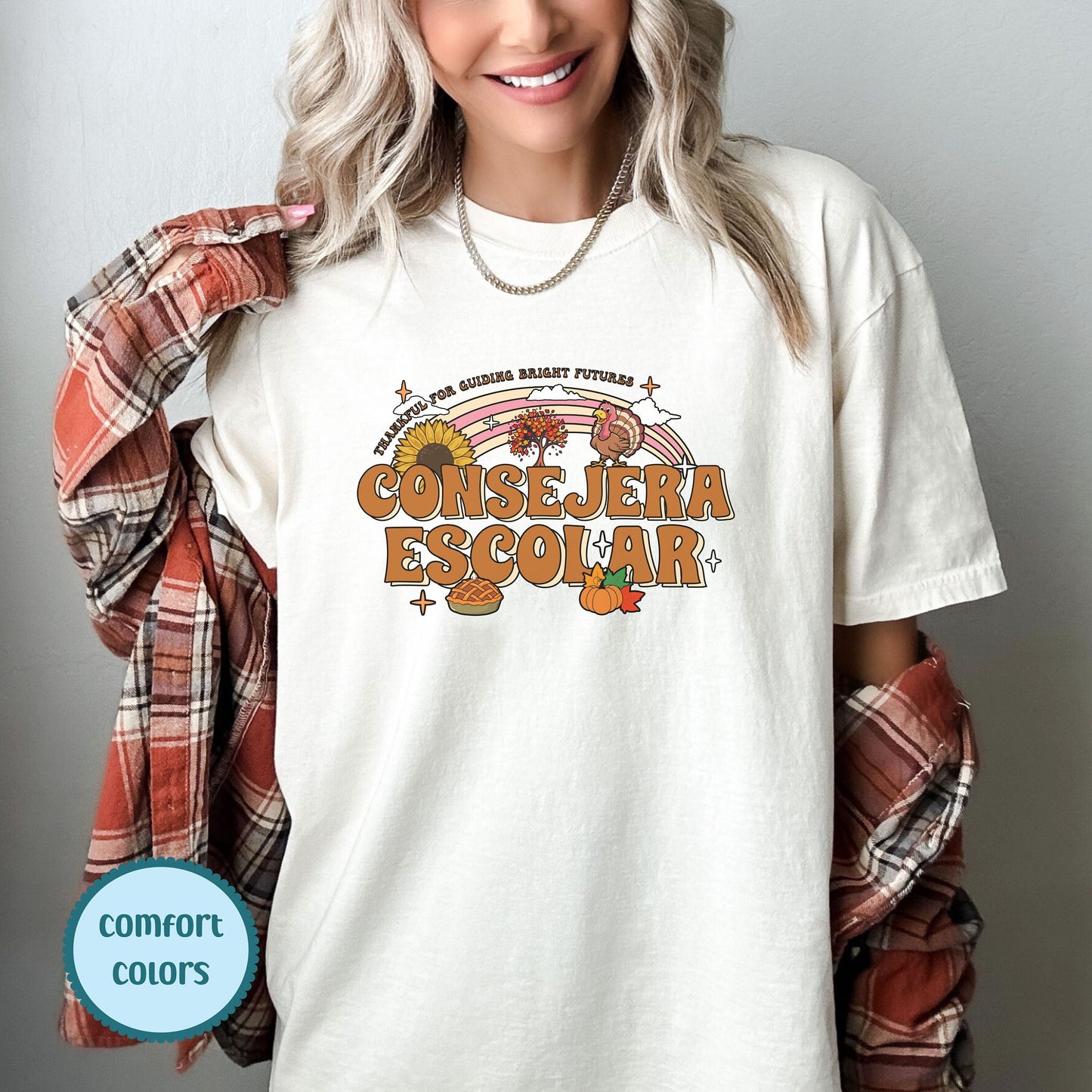 Consejera Escolar Shirt, Counselor Thanksgiving Shirt, Guidance Counselor Shirt, Fall School Counselor Shirt, School Counselor Gift