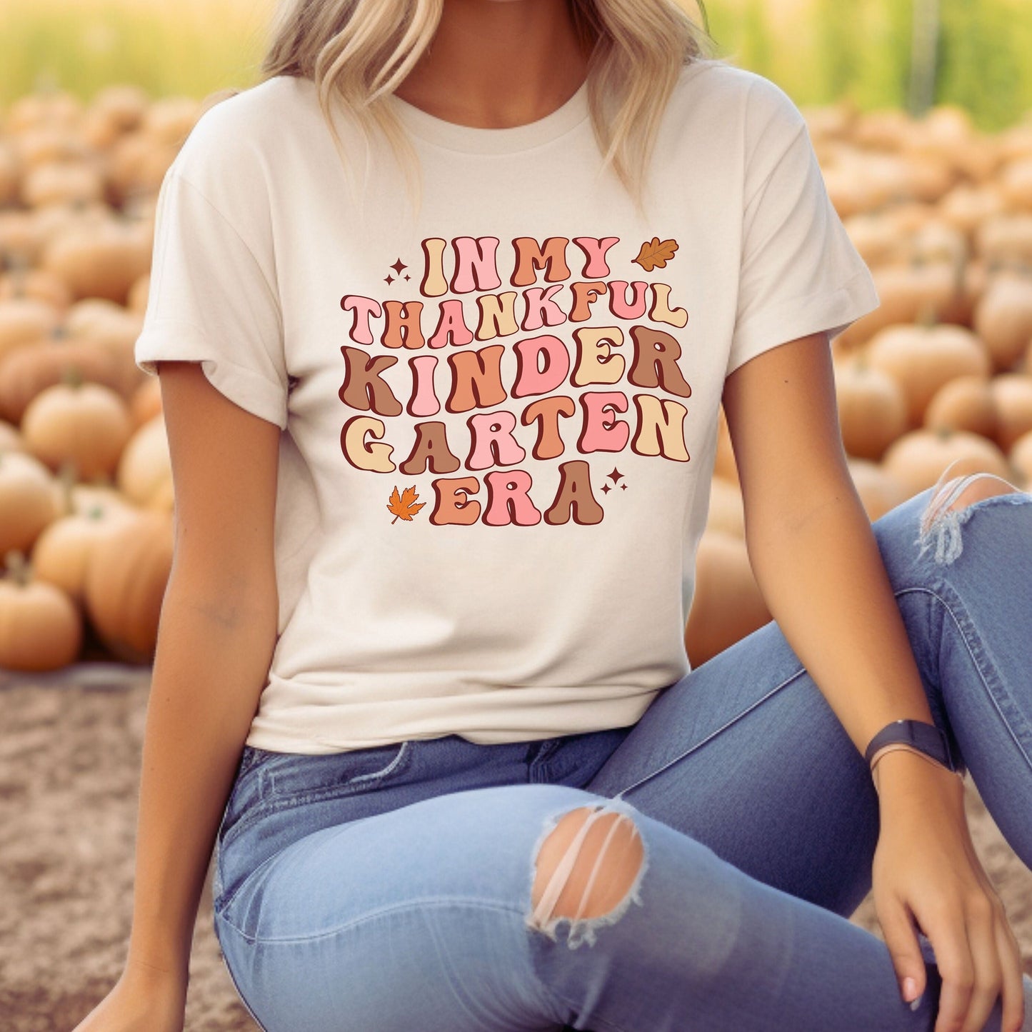 Kindergarten Era Shirt, Maestra De Kinder,Thanksgiving Kindergarten, K Is For Kinder, Kindergarten T Shirt, Kindergarten Teacher T Shirt