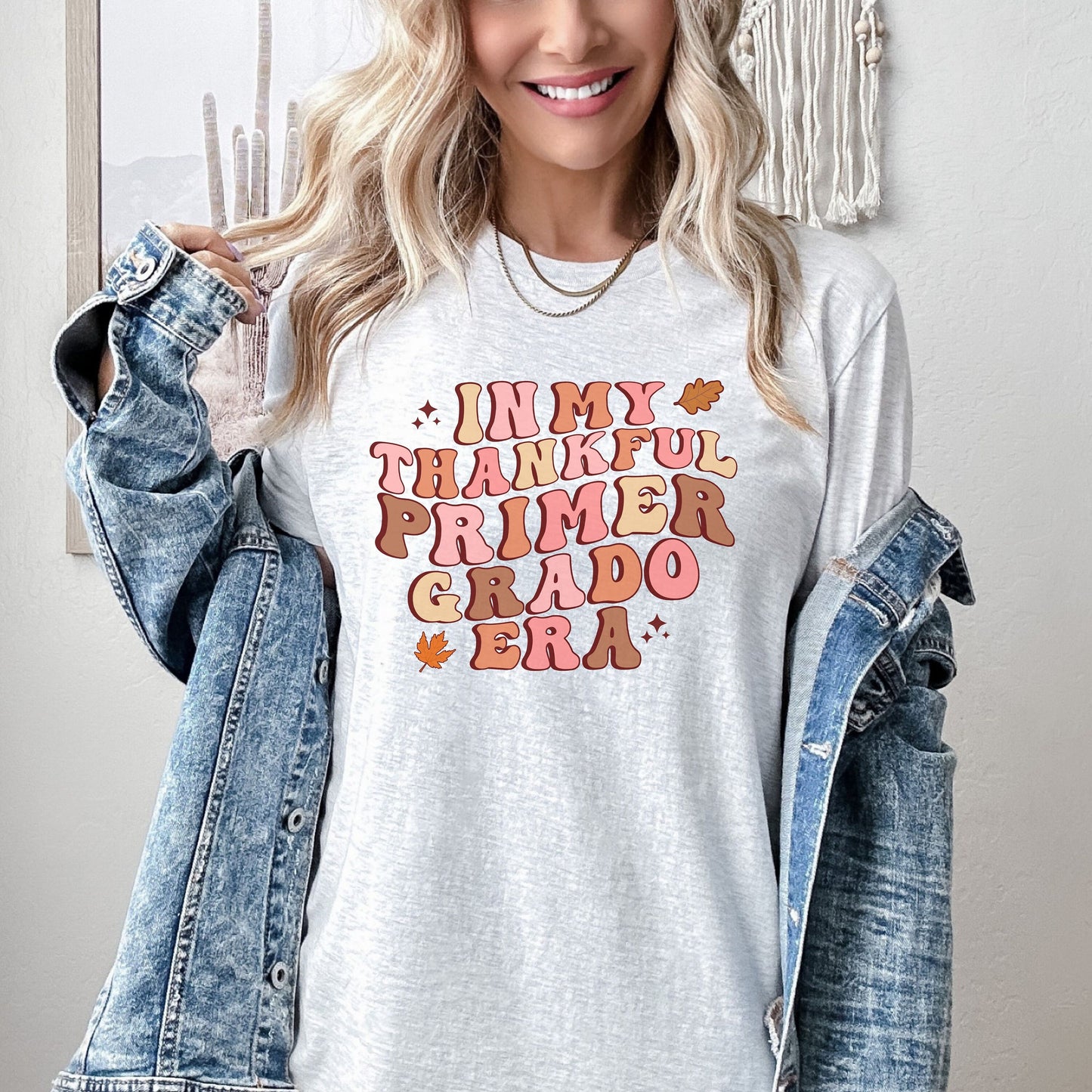 Thankful Primer Grado, Maestra Primer Grado, Camisas De Maestra, 1st Grade Teacher T Shirt, First Grade Teacher Shirt, Thankful First Grade