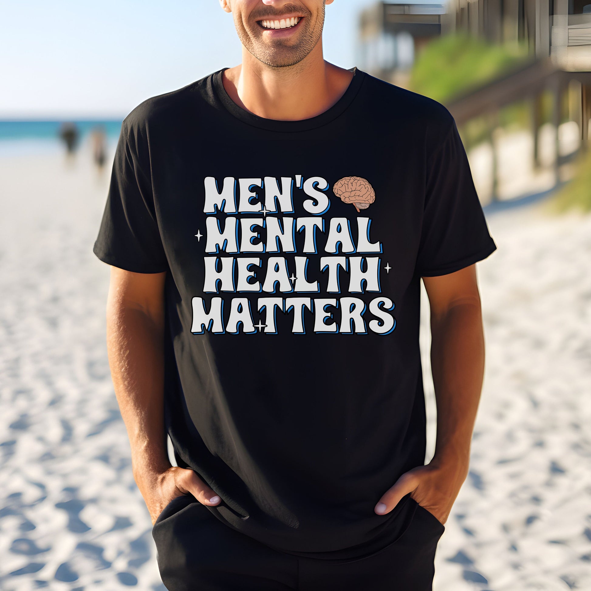 Men's Mental Health Matters, Mental Health Matters, Mental Health For Men, School Psychologists, Counselor Gifts, Mens Mental Health Matters