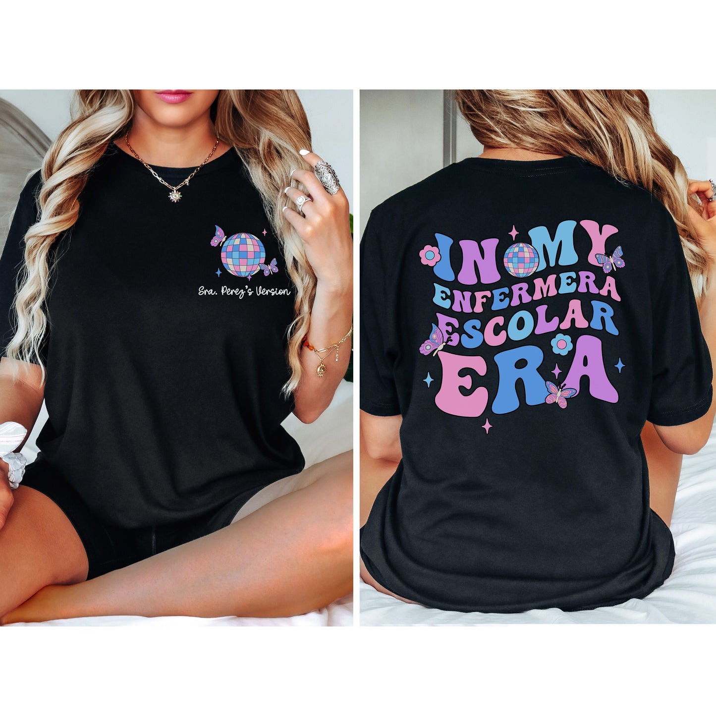 In My Enfermera Escolar Era, School Nurse T Shirt, School Nurse Gift, In My School Nurse Era Shirt, Custom School Nurse Shirt, School Nurse